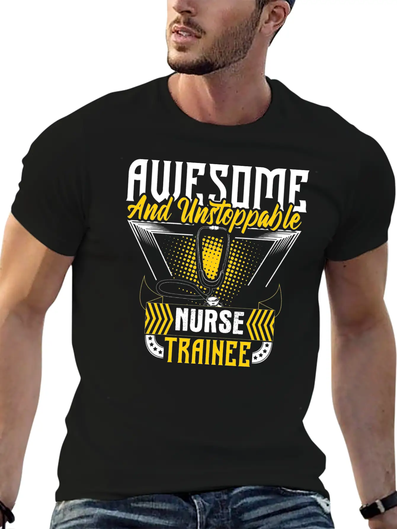 Nurse In Training Hospital Essential Cotton Tee For Daily Outfits ¨C Unisex Style