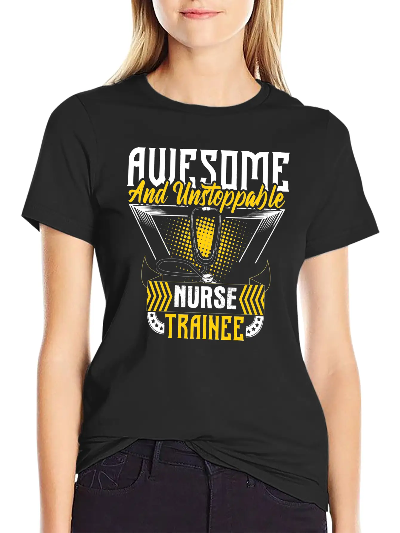 Nurse In Training Hospital Essential Cotton Tee For Daily Outfits ¨C Unisex Style