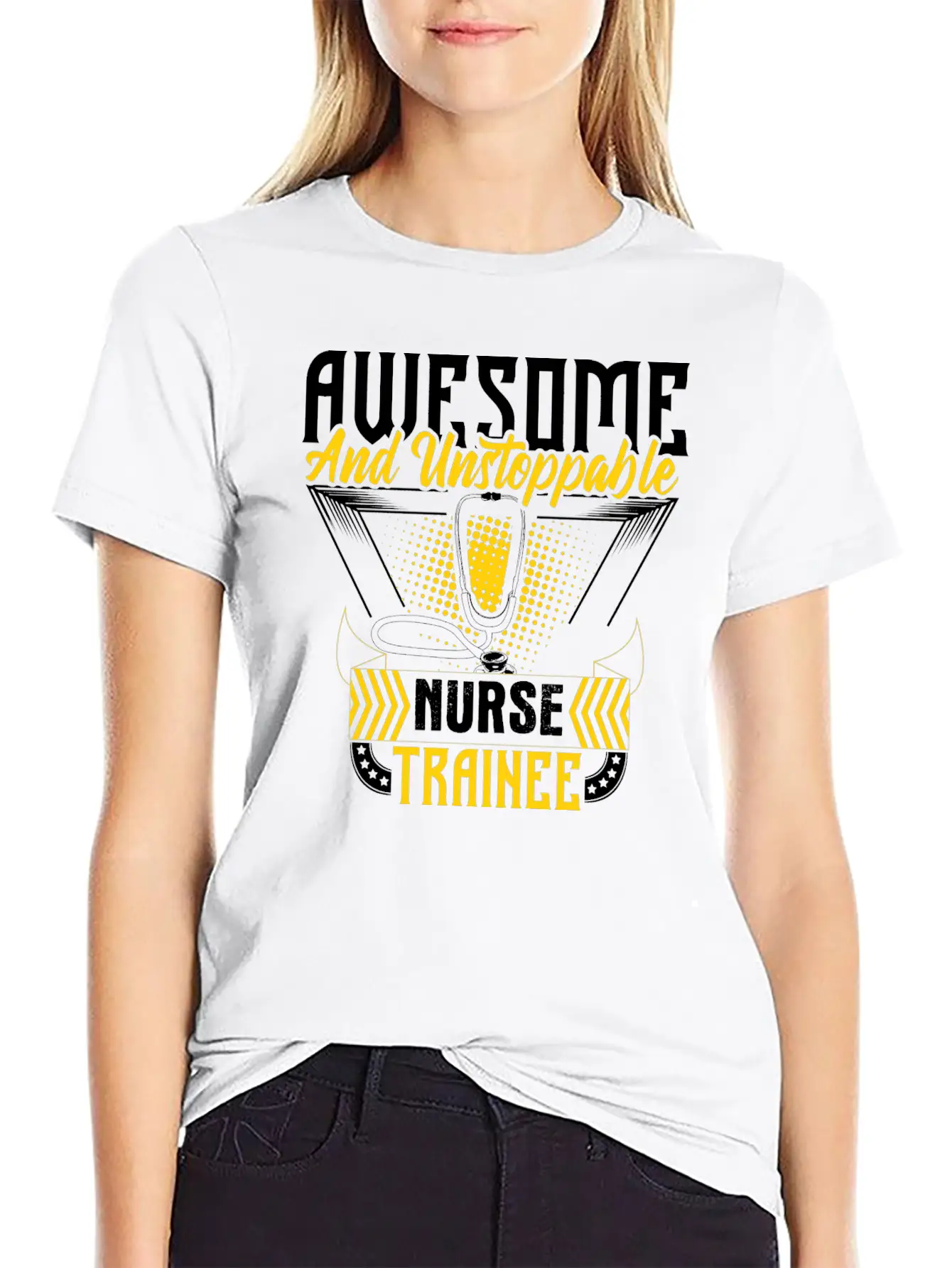 Nurse In Training Hospital Essential Cotton Tee For Daily Outfits ¨C Unisex Style