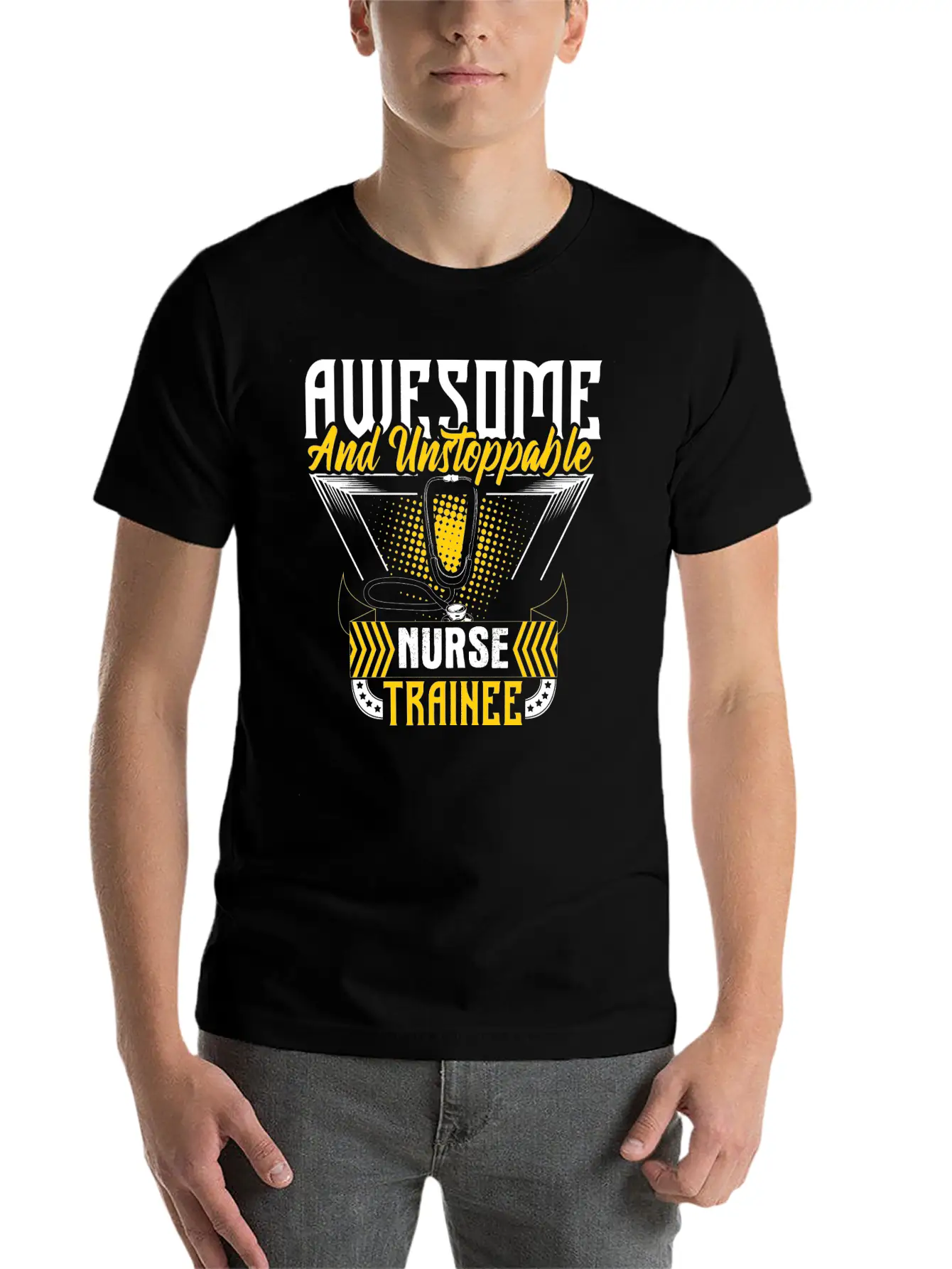 Nurse In Training Hospital Essential Cotton Tee For Daily Outfits ¨C Unisex Style