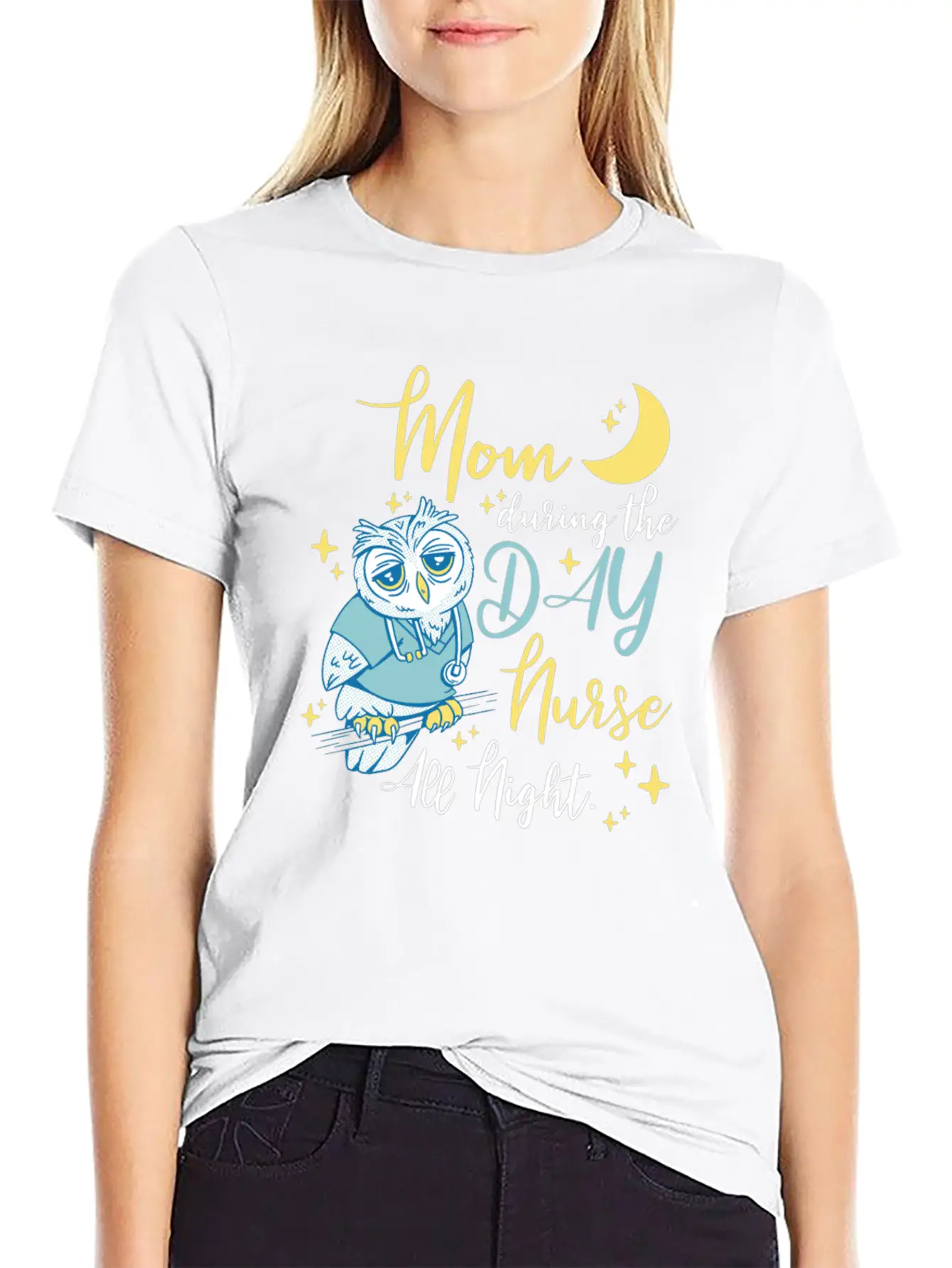 Nurse Nursing Mom Essential Cotton Tee For Daily Outfits ¨C Unisex Style