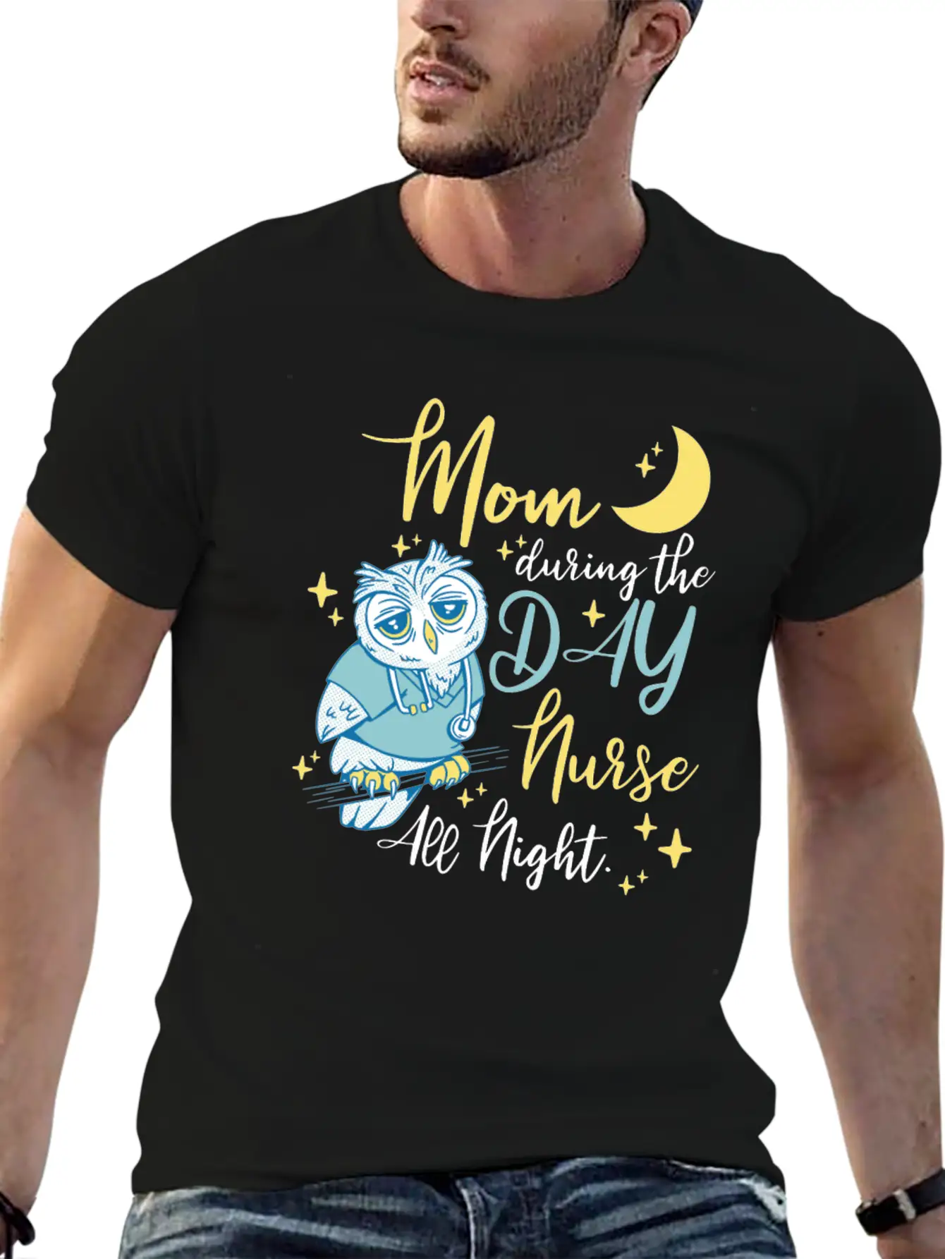 Nurse Nursing Mom Essential Cotton Tee For Daily Outfits ¨C Unisex Style
