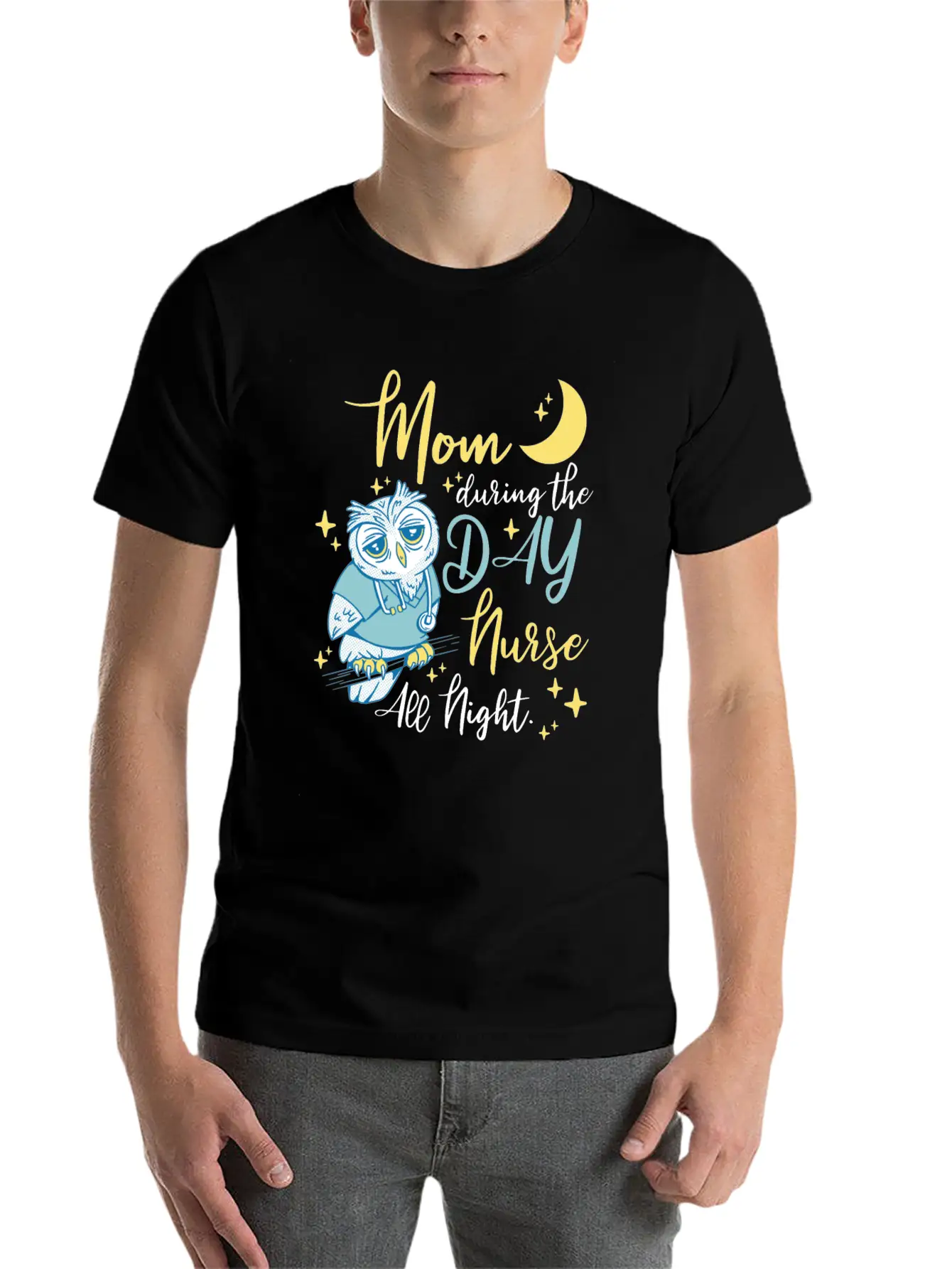 Nurse Nursing Mom Essential Cotton Tee For Daily Outfits ¨C Unisex Style