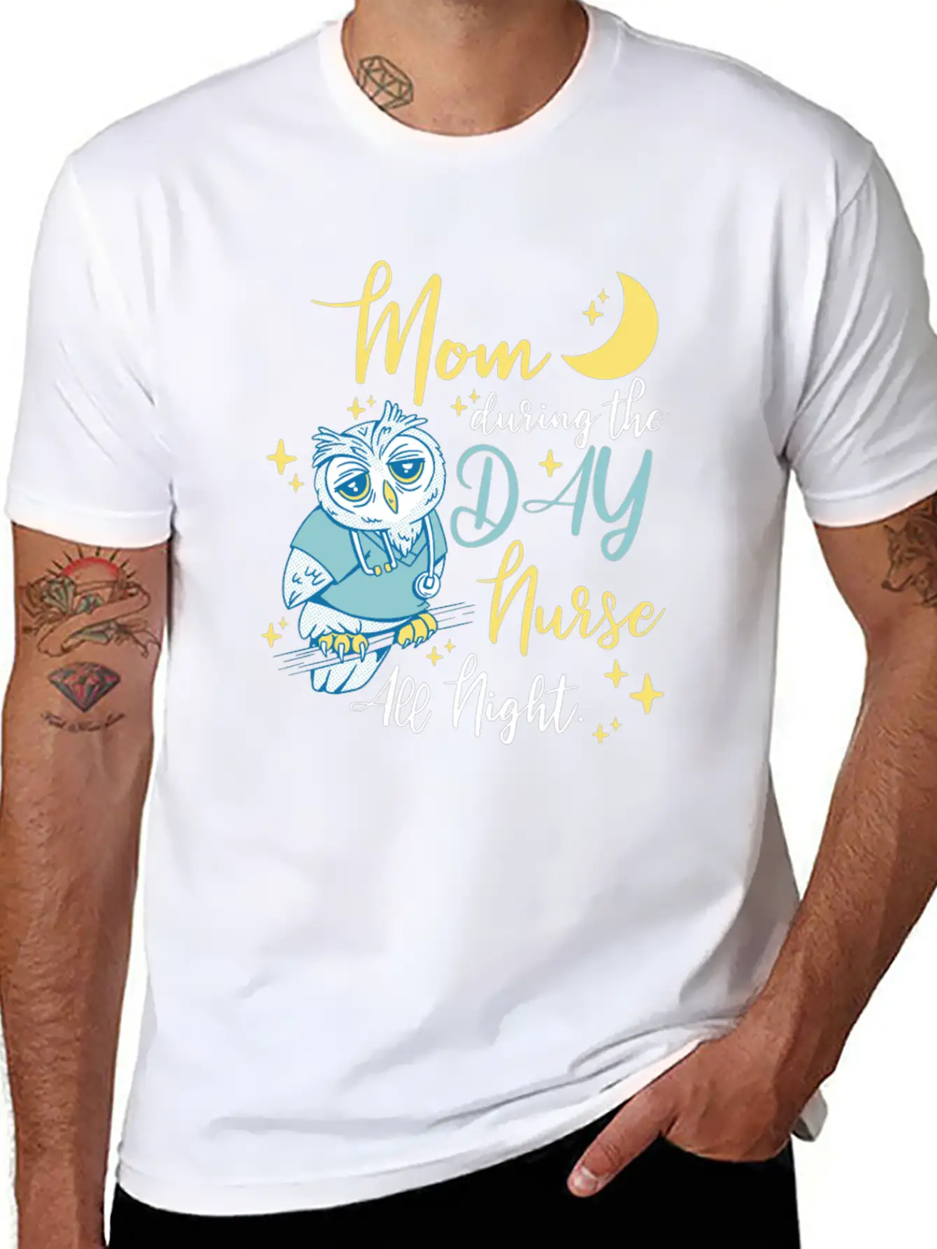 Nurse Nursing Mom Essential Cotton Tee For Daily Outfits ¨C Unisex Style