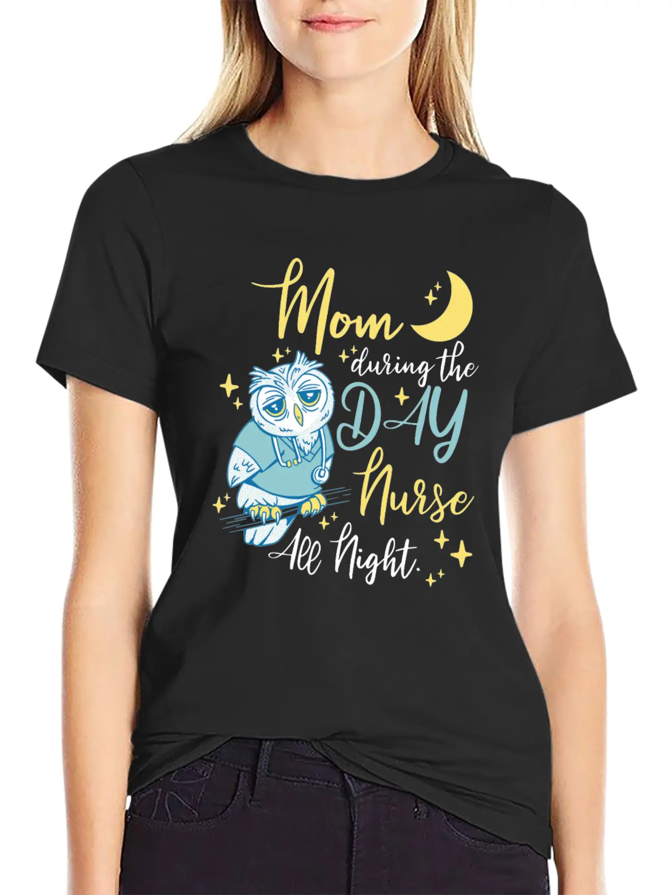 Nurse Nursing Mom Essential Cotton Tee For Daily Outfits ¨C Unisex Style