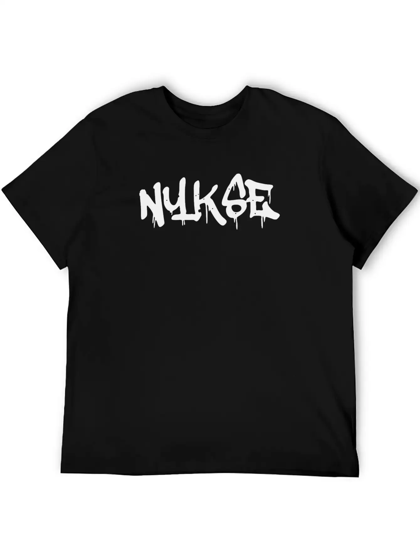 NYKSE Graffiti Logo Basic Graphic T-Shirt ¨C Daily Comfort In Soft Cotton