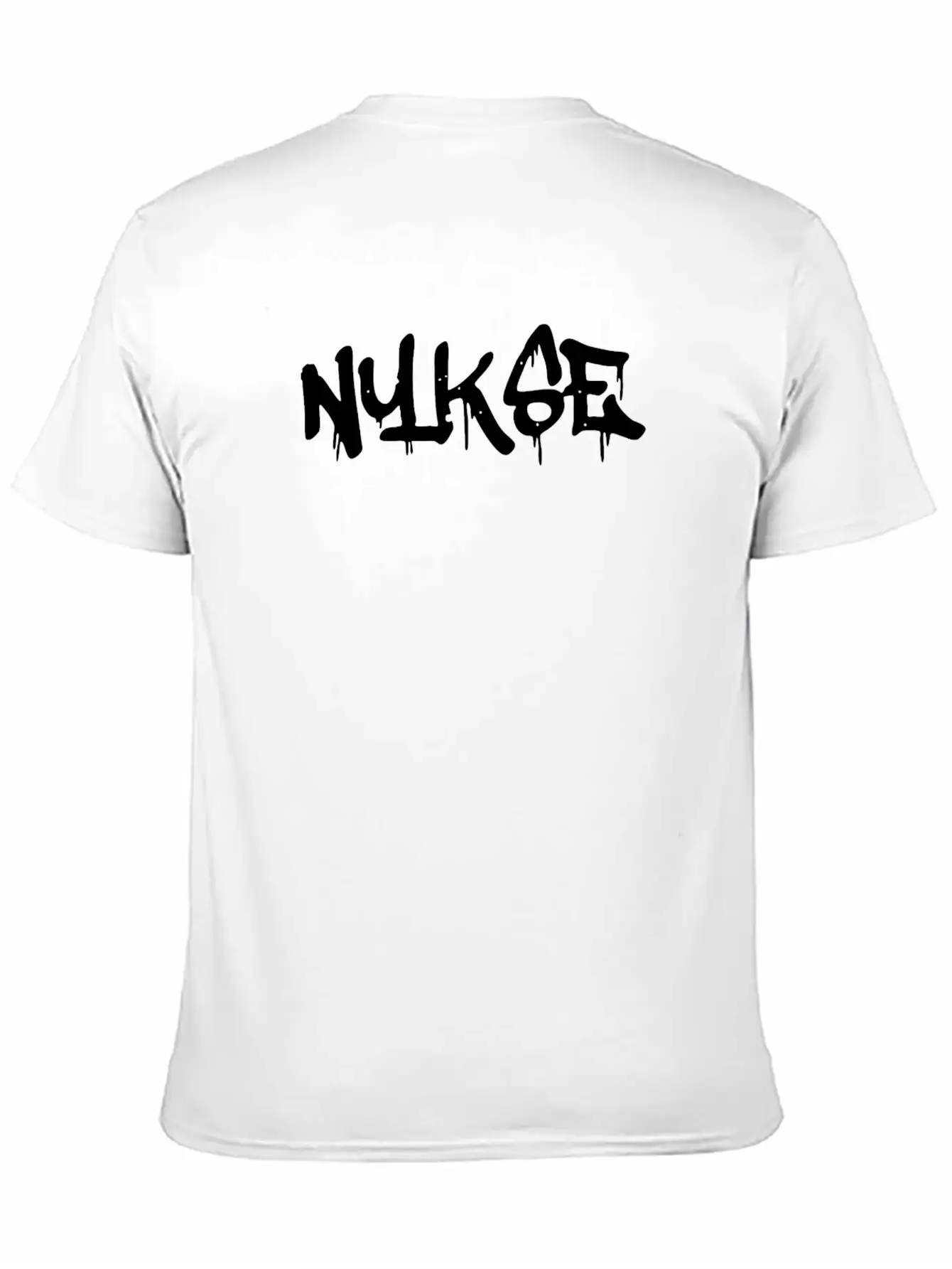 NYKSE Graffiti Logo Basic Graphic T-Shirt ¨C Daily Comfort In Soft Cotton