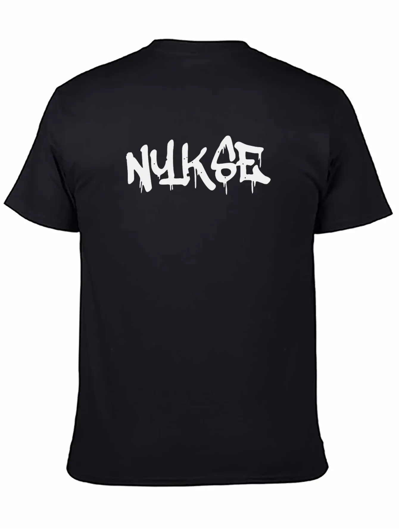 NYKSE Graffiti Logo Basic Graphic T-Shirt ¨C Daily Comfort In Soft Cotton