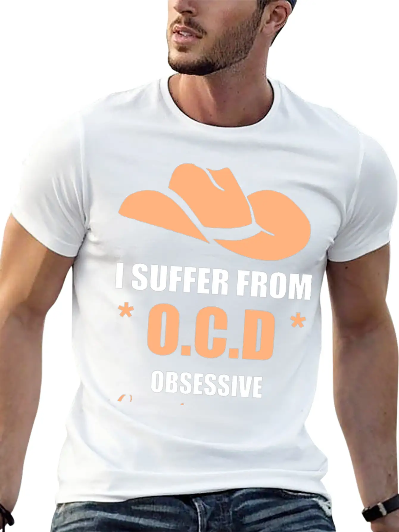 Ocd Country Hat Soft Cotton Short Sleeve Tee ¨C Unisex Wardrobe Staple