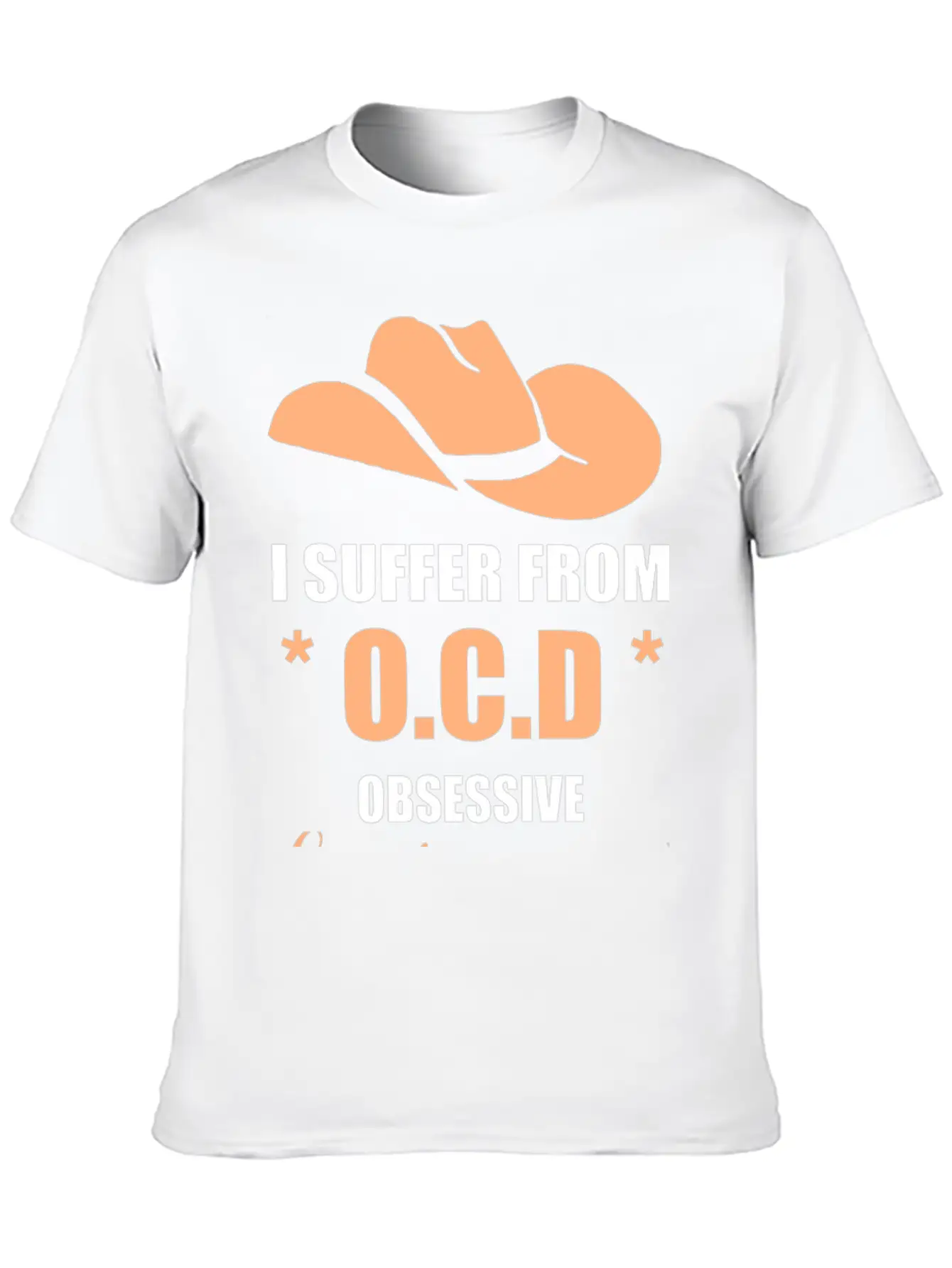 Ocd Country Hat Soft Cotton Short Sleeve Tee ¨C Unisex Wardrobe Staple