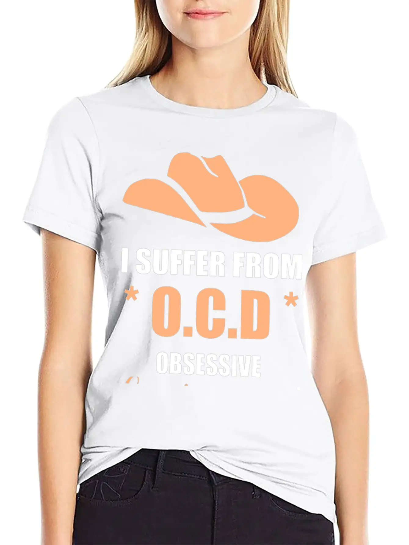 Ocd Country Hat Soft Cotton Short Sleeve Tee ¨C Unisex Wardrobe Staple