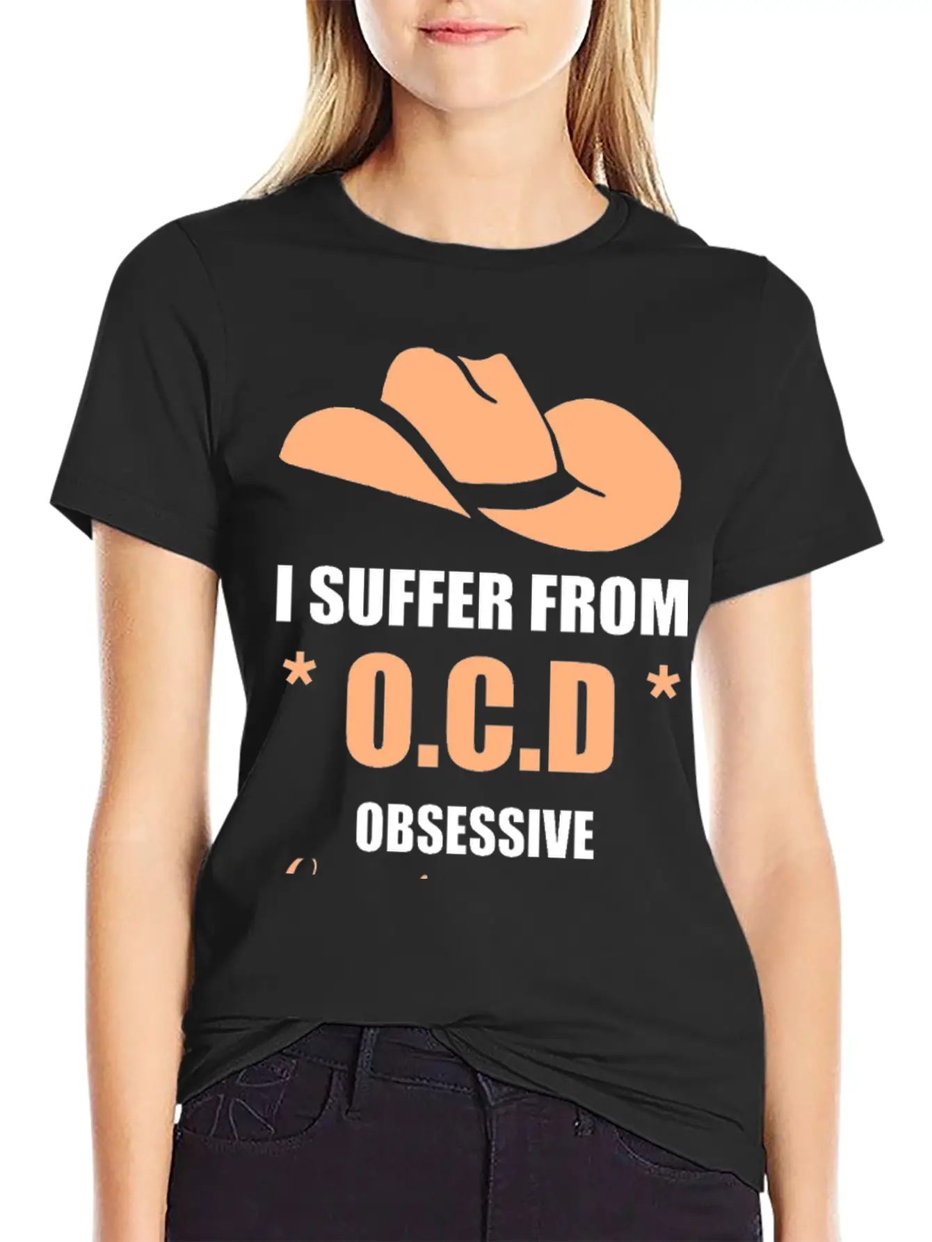 Ocd Country Hat Soft Cotton Short Sleeve Tee ¨C Unisex Wardrobe Staple