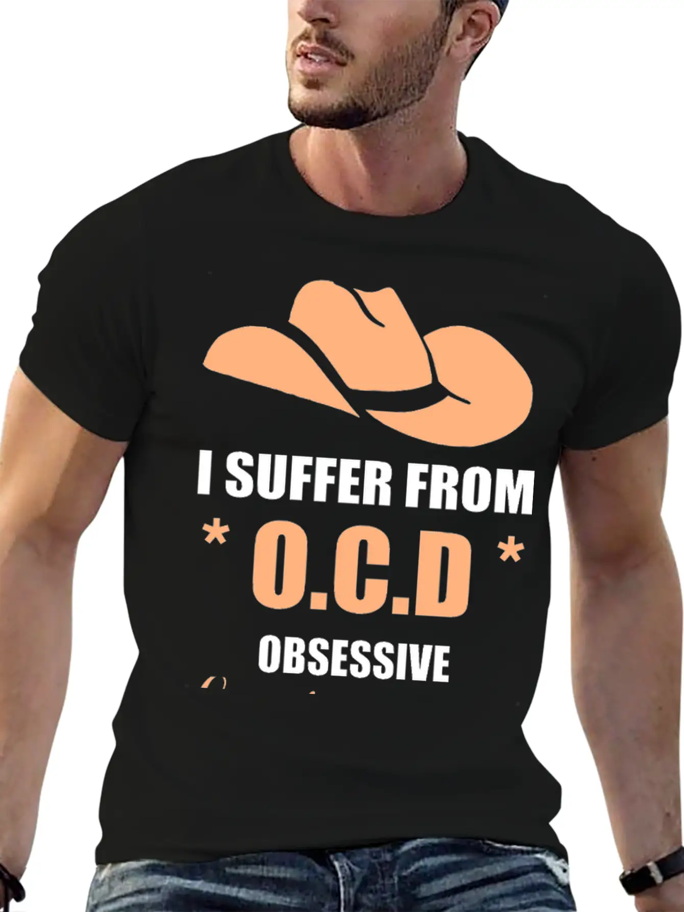 Ocd Country Hat Soft Cotton Short Sleeve Tee ¨C Unisex Wardrobe Staple
