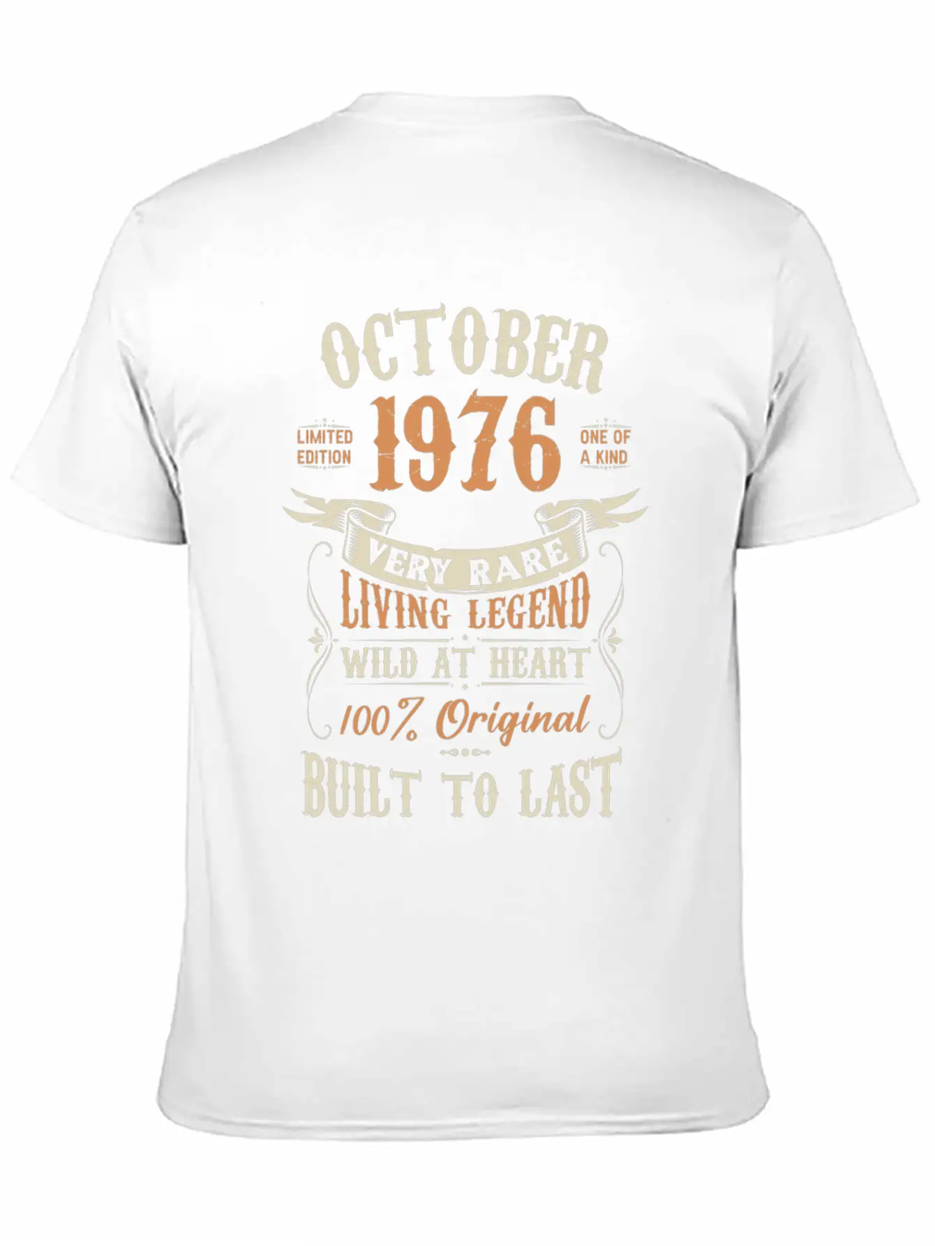 October 1976 Birthday Surprise Soft Cotton Short Sleeve Tee ¨C Unisex Wardrobe Staple