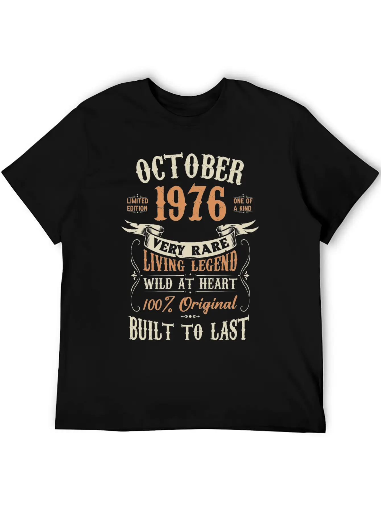 October 1976 Birthday Surprise Soft Cotton Short Sleeve Tee ¨C Unisex Wardrobe Staple