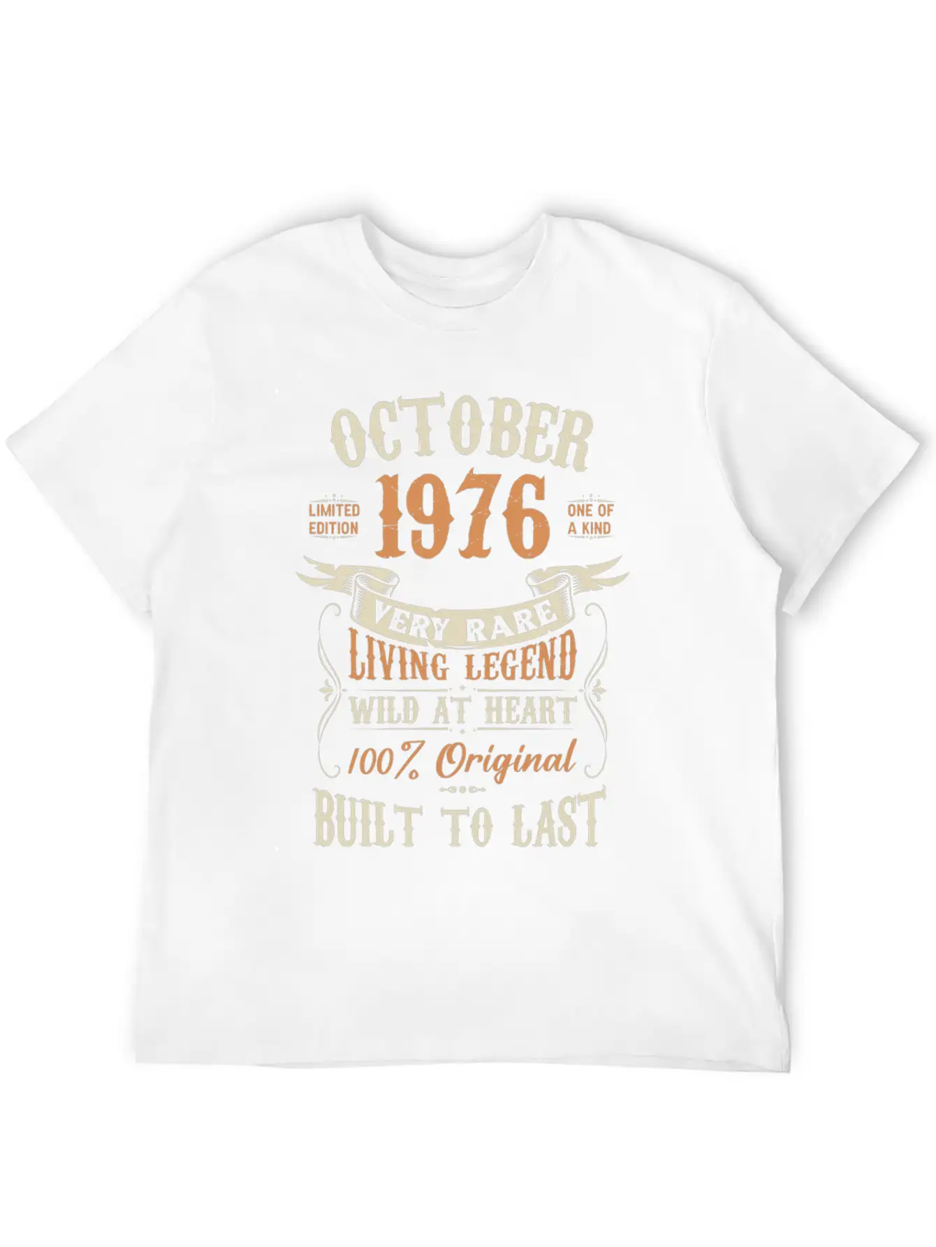 October 1976 Birthday Surprise Soft Cotton Short Sleeve Tee ¨C Unisex Wardrobe Staple