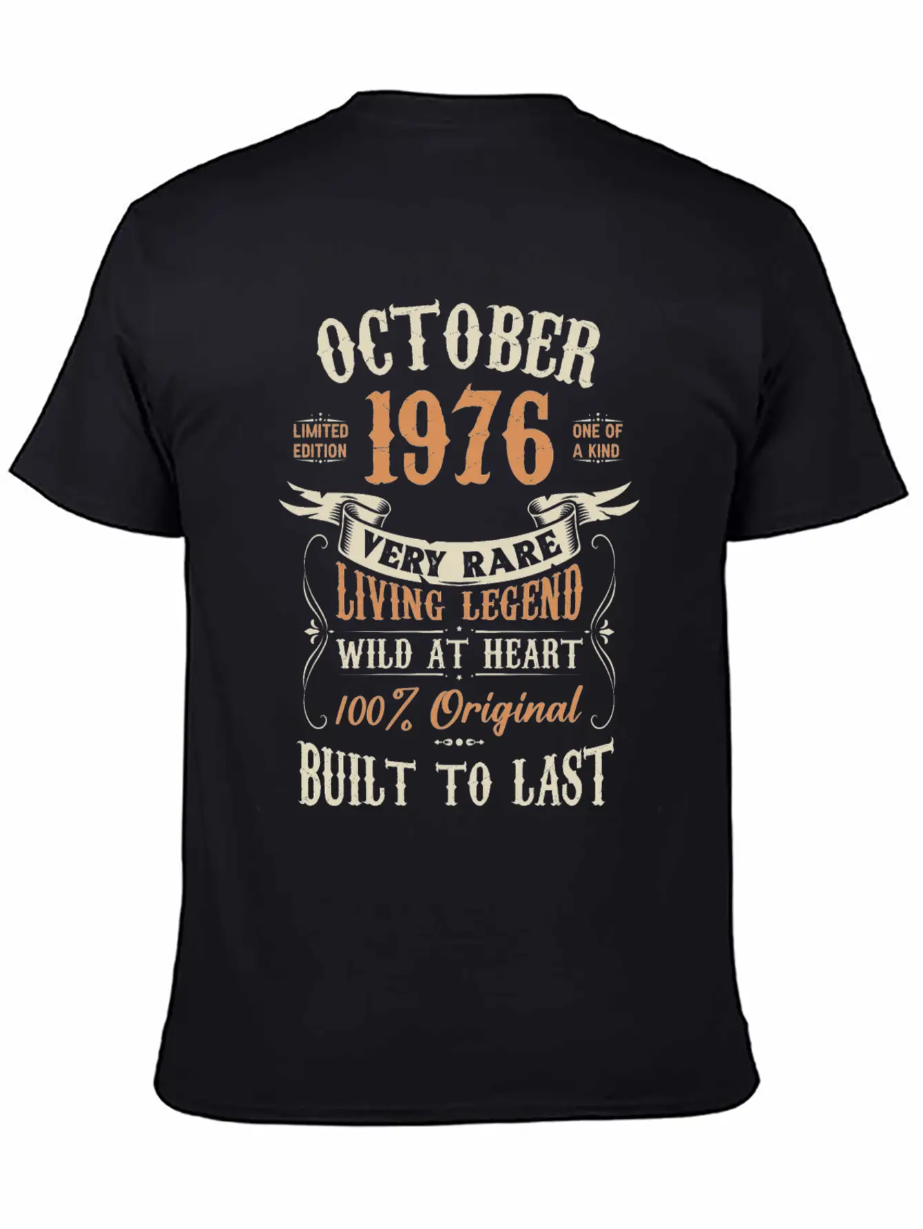 October 1976 Birthday Surprise Soft Cotton Short Sleeve Tee ¨C Unisex Wardrobe Staple