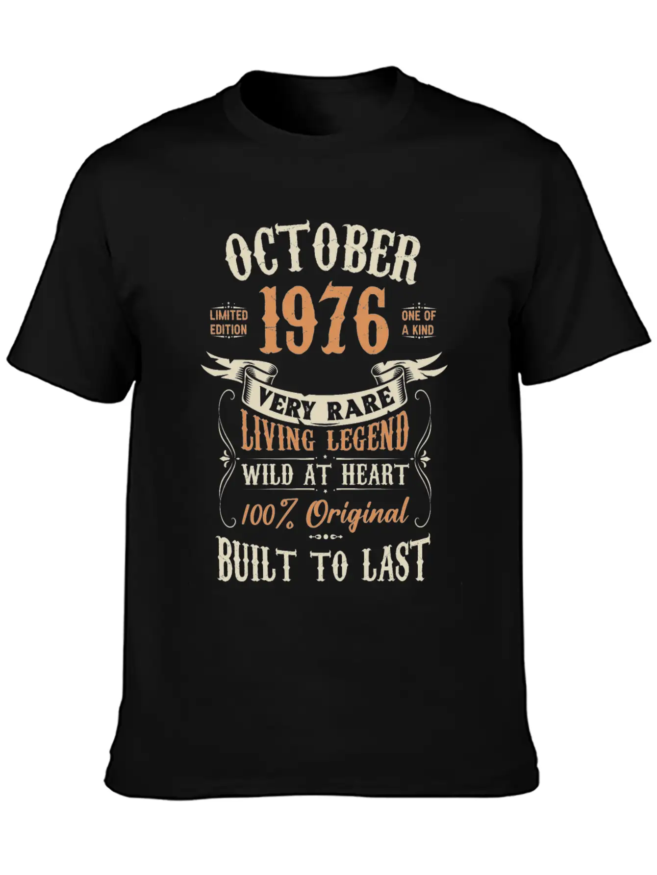 October 1976 Birthday Surprise Soft Cotton Short Sleeve Tee ¨C Unisex Wardrobe Staple
