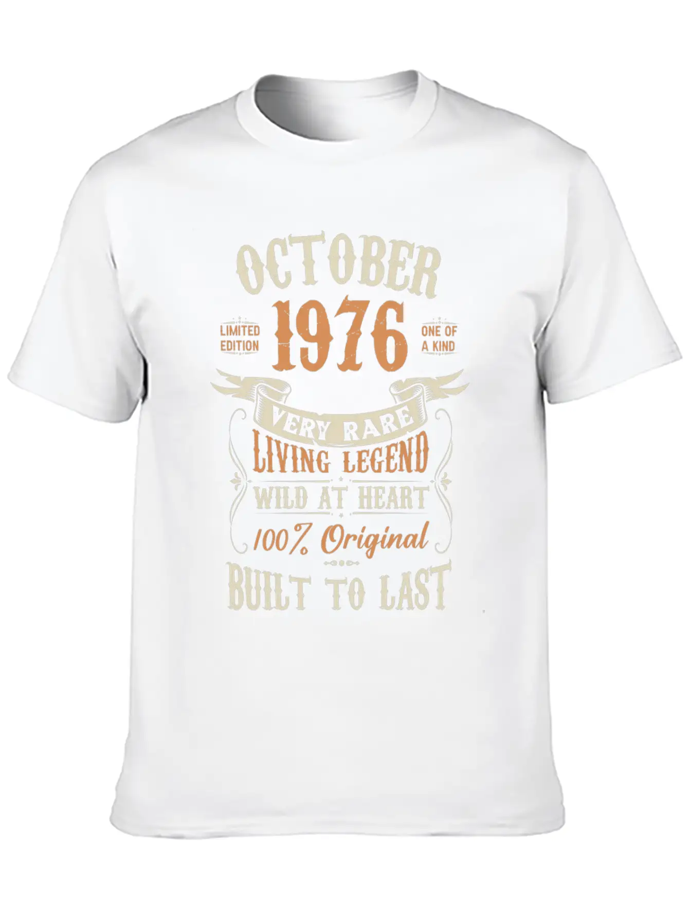 October 1976 Birthday Surprise Soft Cotton Short Sleeve Tee ¨C Unisex Wardrobe Staple