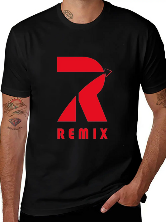 Official Logo Remix¡äs Clothing Essential Cotton Tee For Daily Outfits ¨C Unisex Style