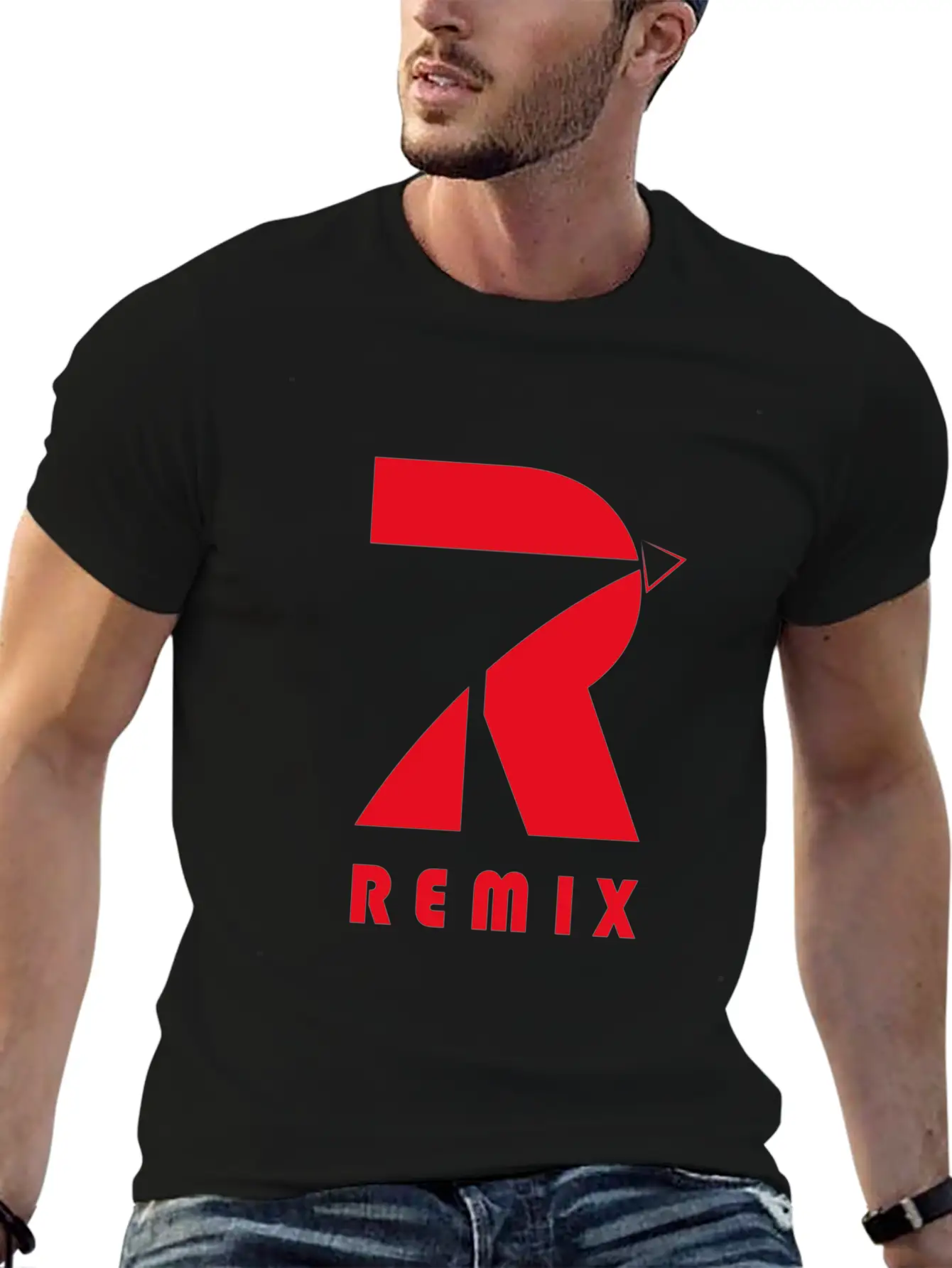Official Logo Remix¡äs Clothing Essential Cotton Tee For Daily Outfits ¨C Unisex Style