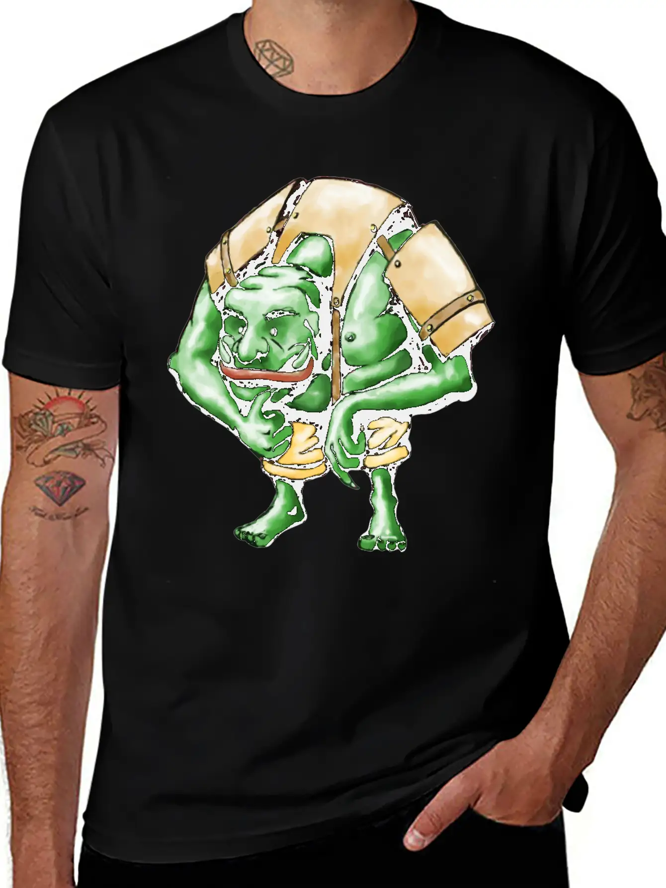 Ogre Essential Cotton Tee For Daily Outfits ¨C Unisex Style