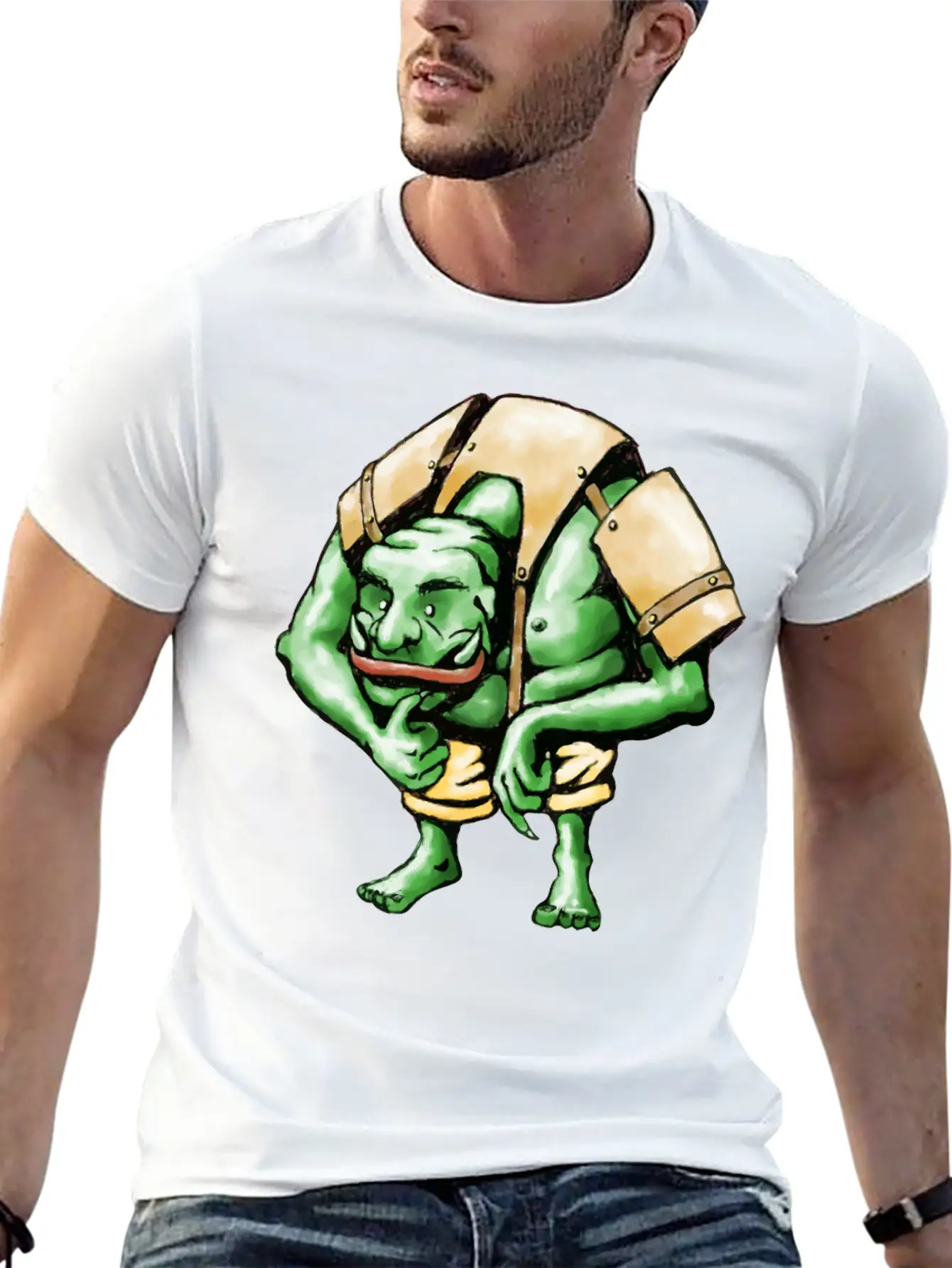 Ogre Essential Cotton Tee For Daily Outfits ¨C Unisex Style