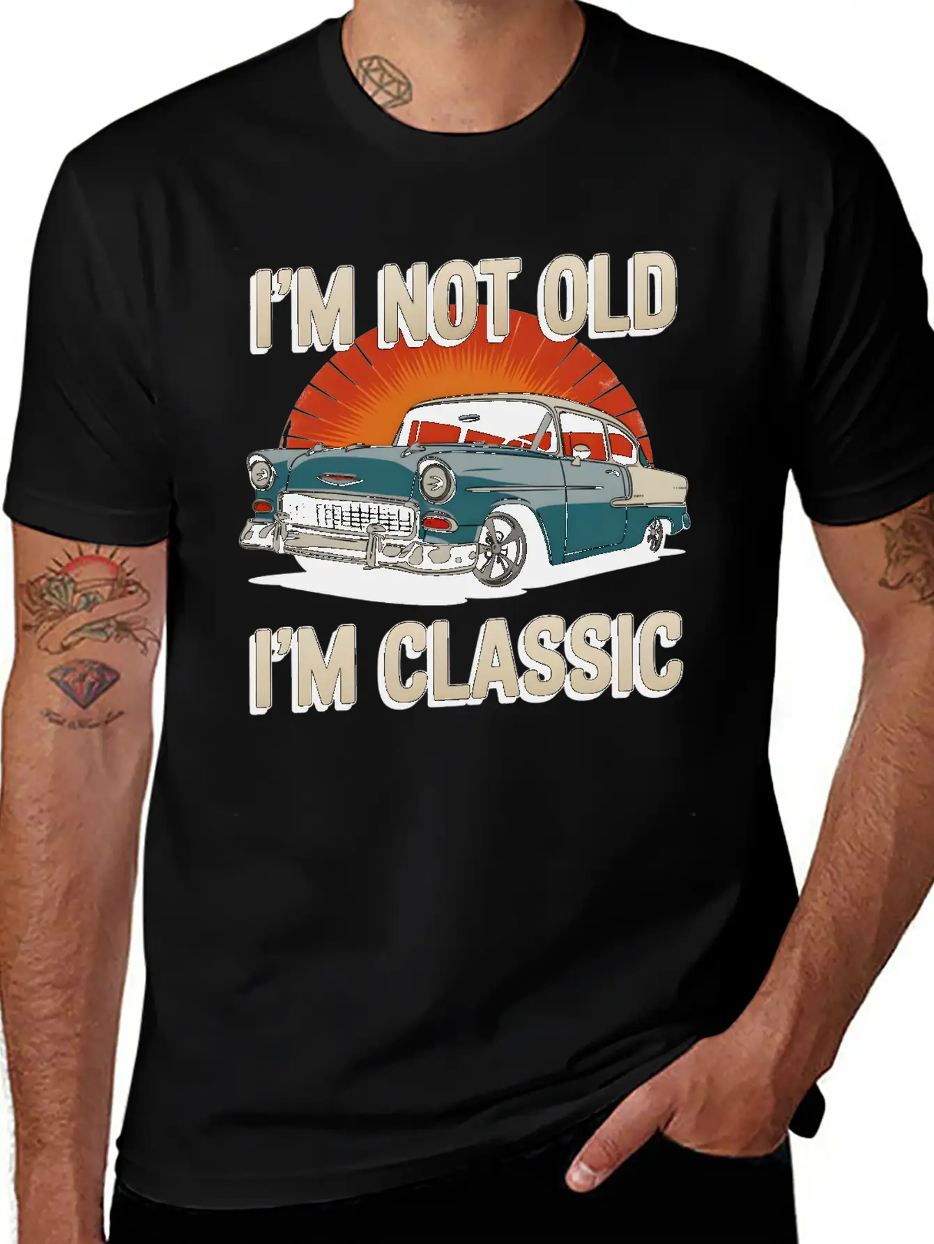 Old Car Classic Vintage Soft Cotton Short Sleeve Tee ¨C Unisex Wardrobe Staple