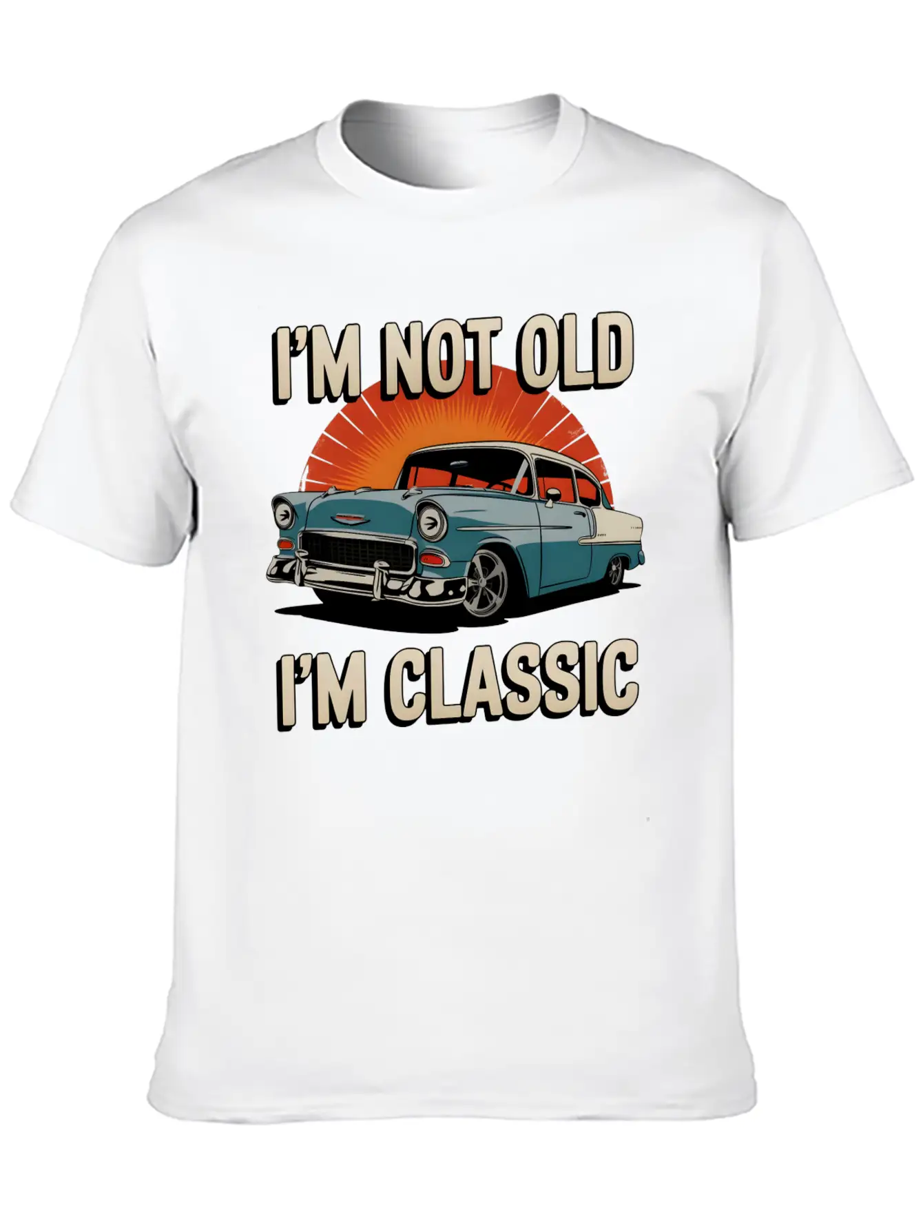 Old Car Classic Vintage Soft Cotton Short Sleeve Tee ¨C Unisex Wardrobe Staple