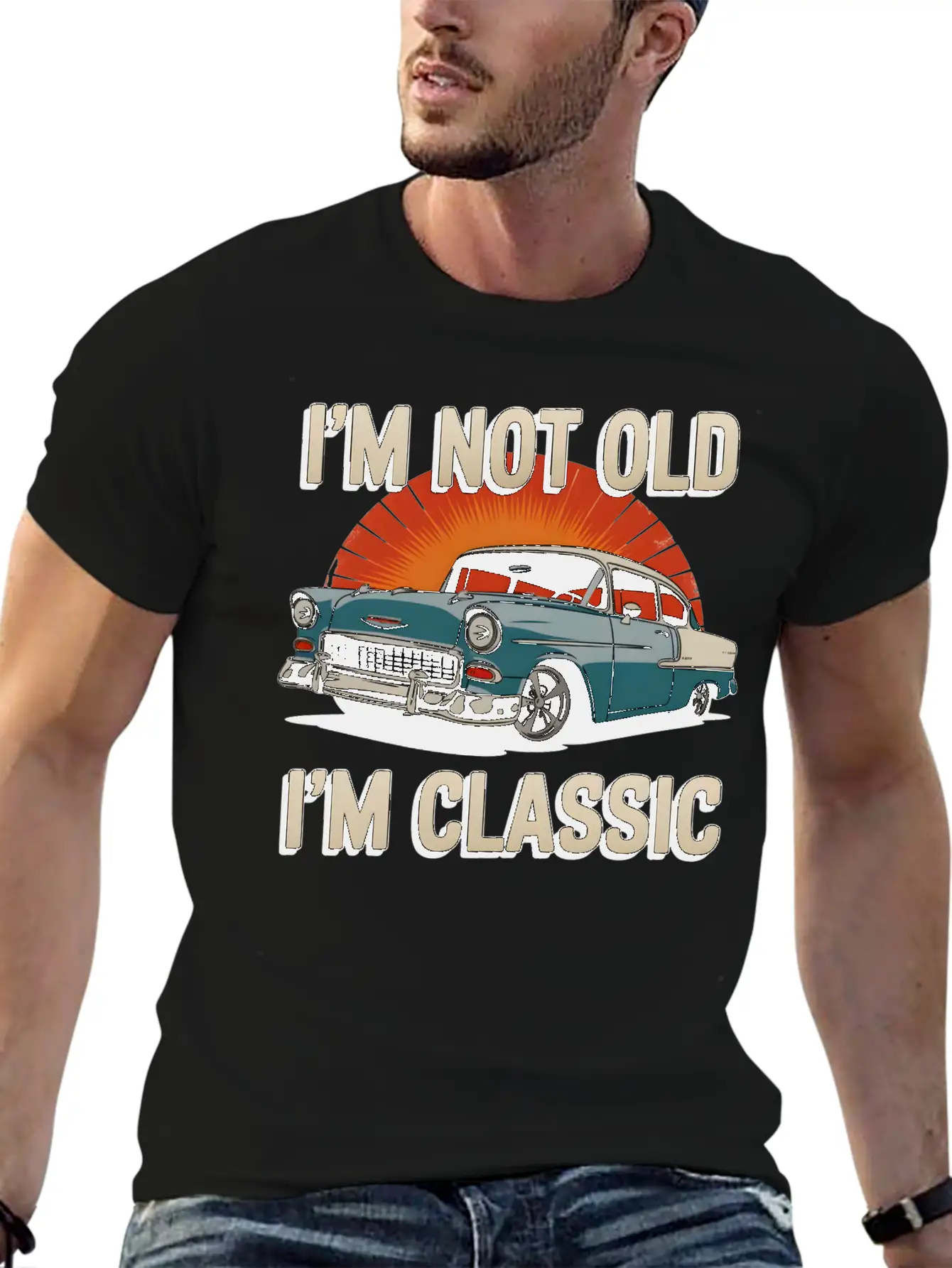 Old Car Classic Vintage Soft Cotton Short Sleeve Tee ¨C Unisex Wardrobe Staple