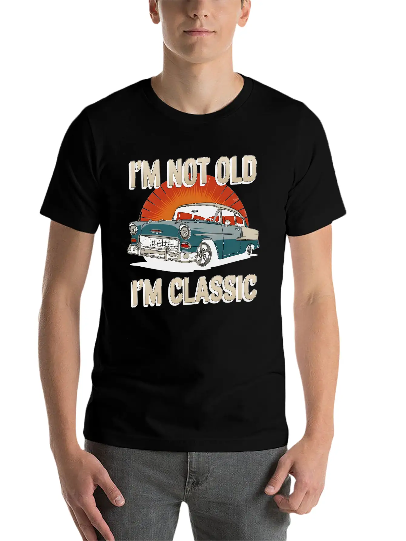 Old Car Classic Vintage Soft Cotton Short Sleeve Tee ¨C Unisex Wardrobe Staple