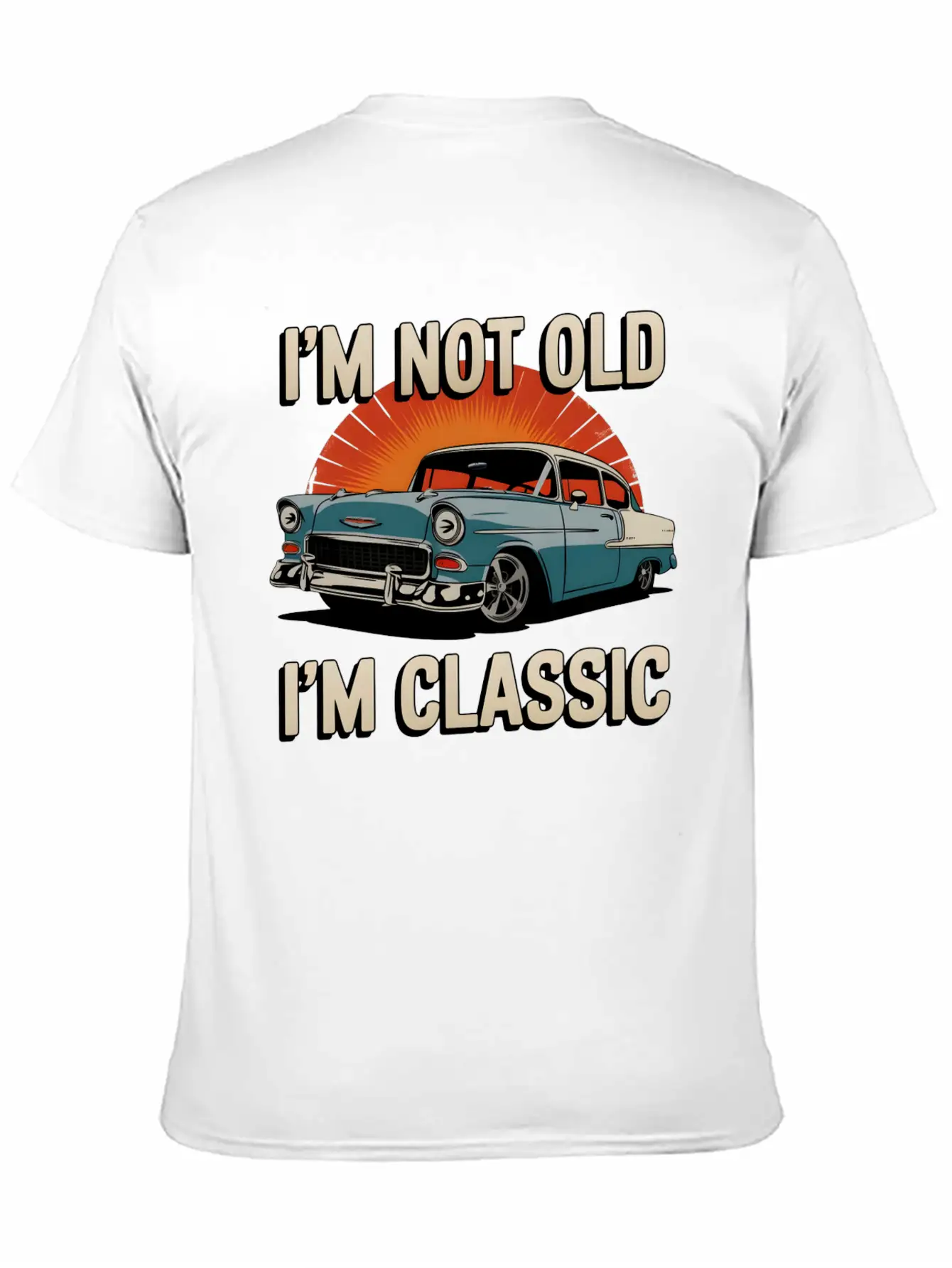 Old Car Classic Vintage Soft Cotton Short Sleeve Tee ¨C Unisex Wardrobe Staple