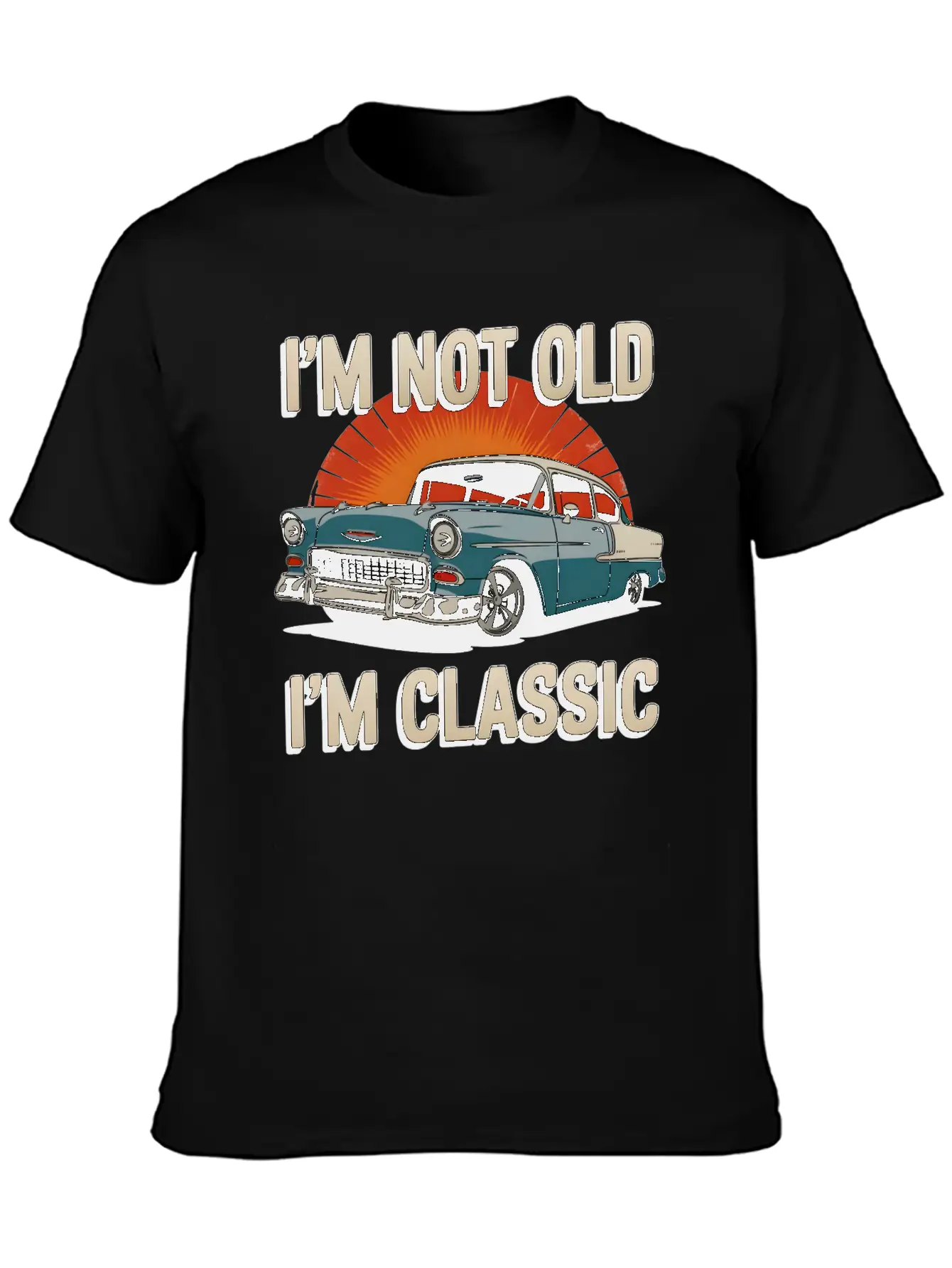 Old Car Classic Vintage Soft Cotton Short Sleeve Tee ¨C Unisex Wardrobe Staple