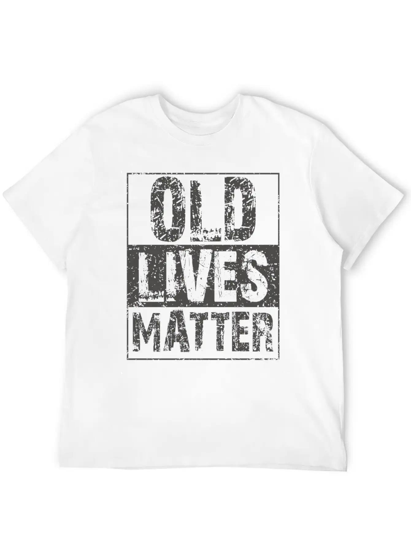 Old Lives Matter - Birthday Saying 40th 50th 60th Basic Graphic T-Shirt ¨C Daily Comfort In Soft Cotton