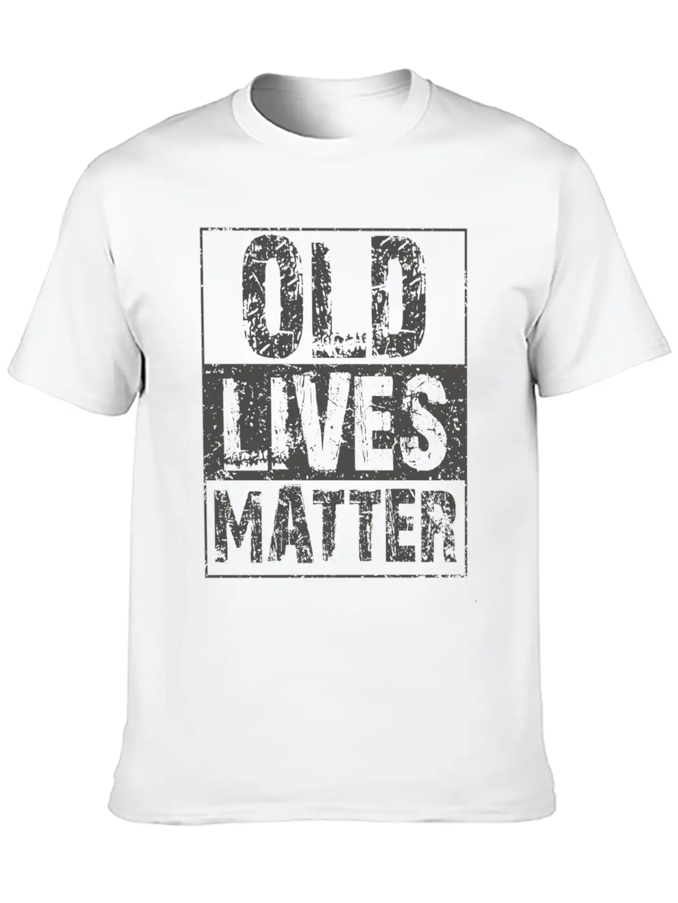 Old Lives Matter - Birthday Saying 40th 50th 60th Basic Graphic T-Shirt ¨C Daily Comfort In Soft Cotton