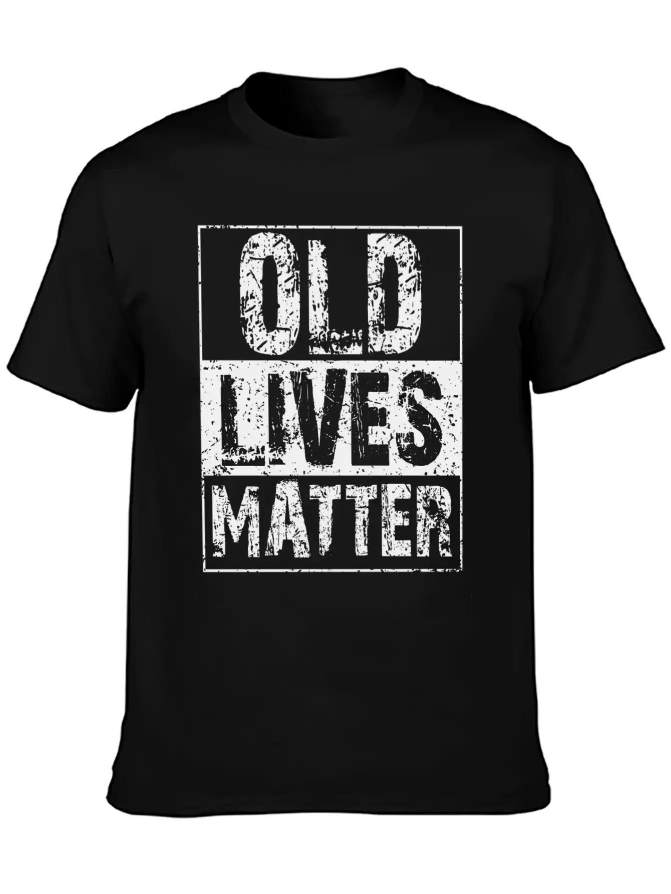 Old Lives Matter - Birthday Saying 40th 50th 60th Basic Graphic T-Shirt ¨C Daily Comfort In Soft Cotton