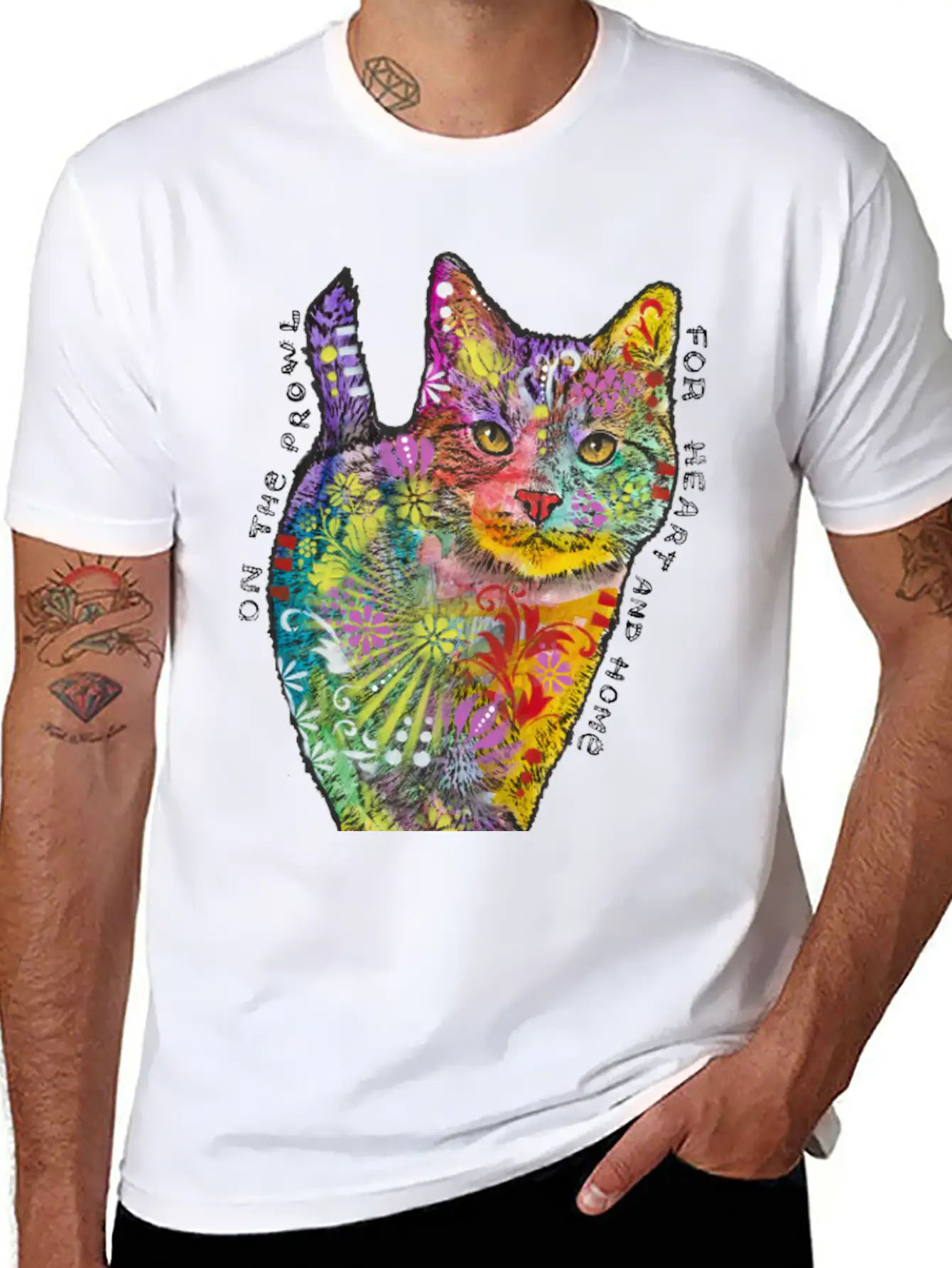 On The Prowl Essential Cotton Tee For Daily Outfits ¨C Unisex Style