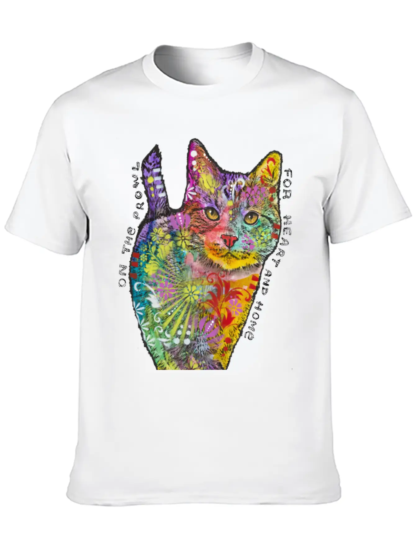 On The Prowl Essential Cotton Tee For Daily Outfits ¨C Unisex Style