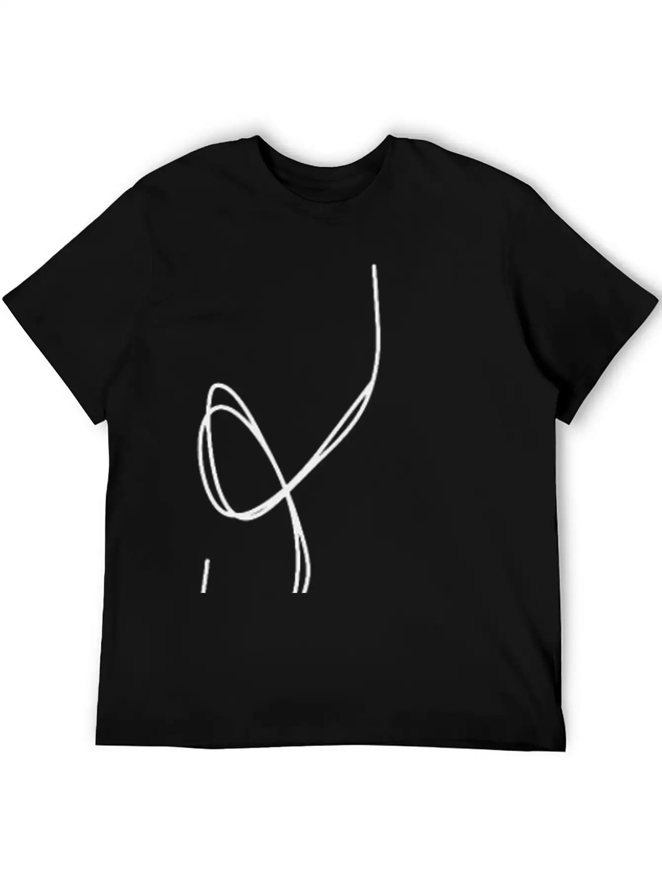 One Line Face Basic Graphic T-Shirt ¨C Daily Comfort In Soft Cotton