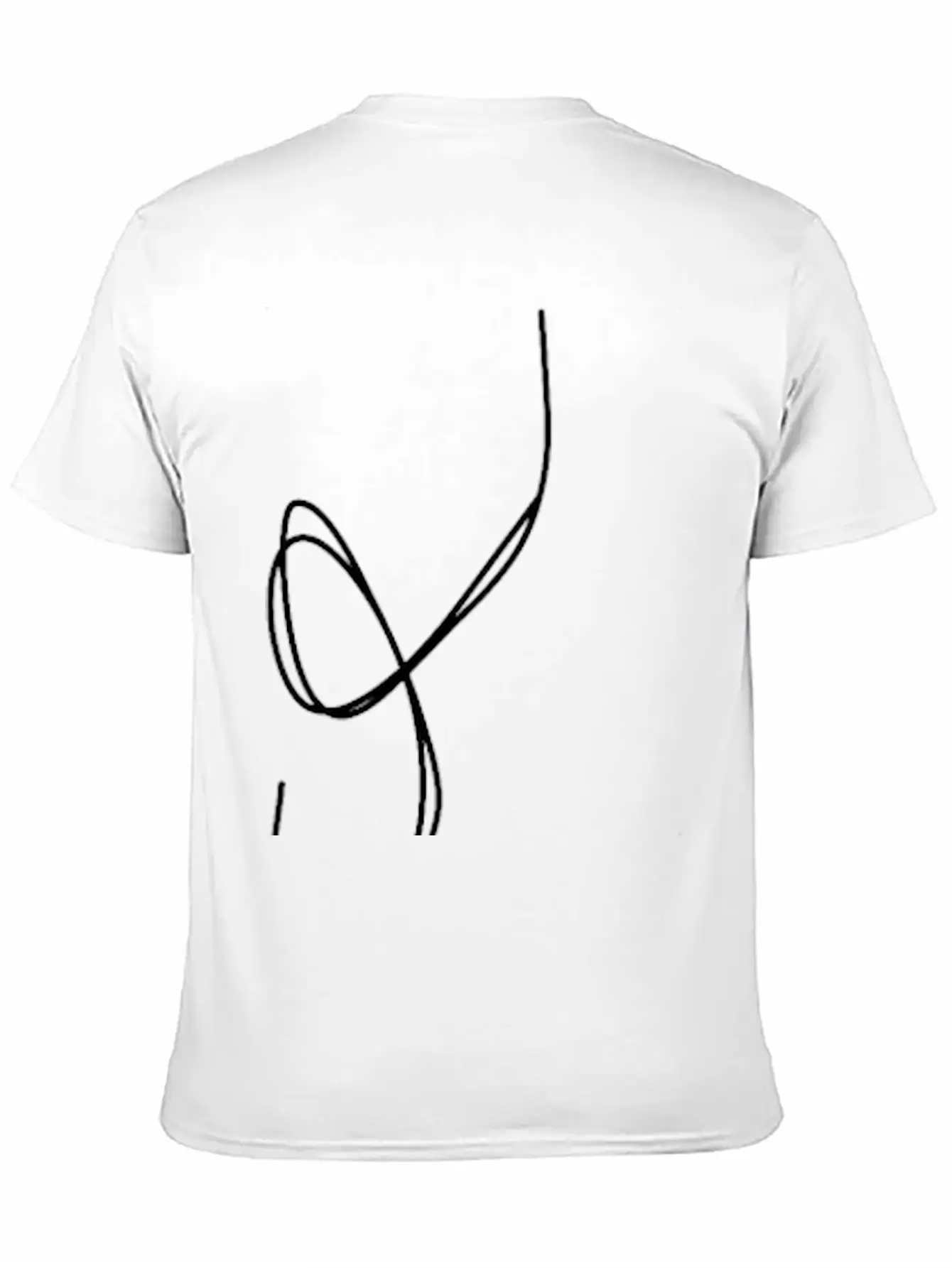 One Line Face Basic Graphic T-Shirt ¨C Daily Comfort In Soft Cotton