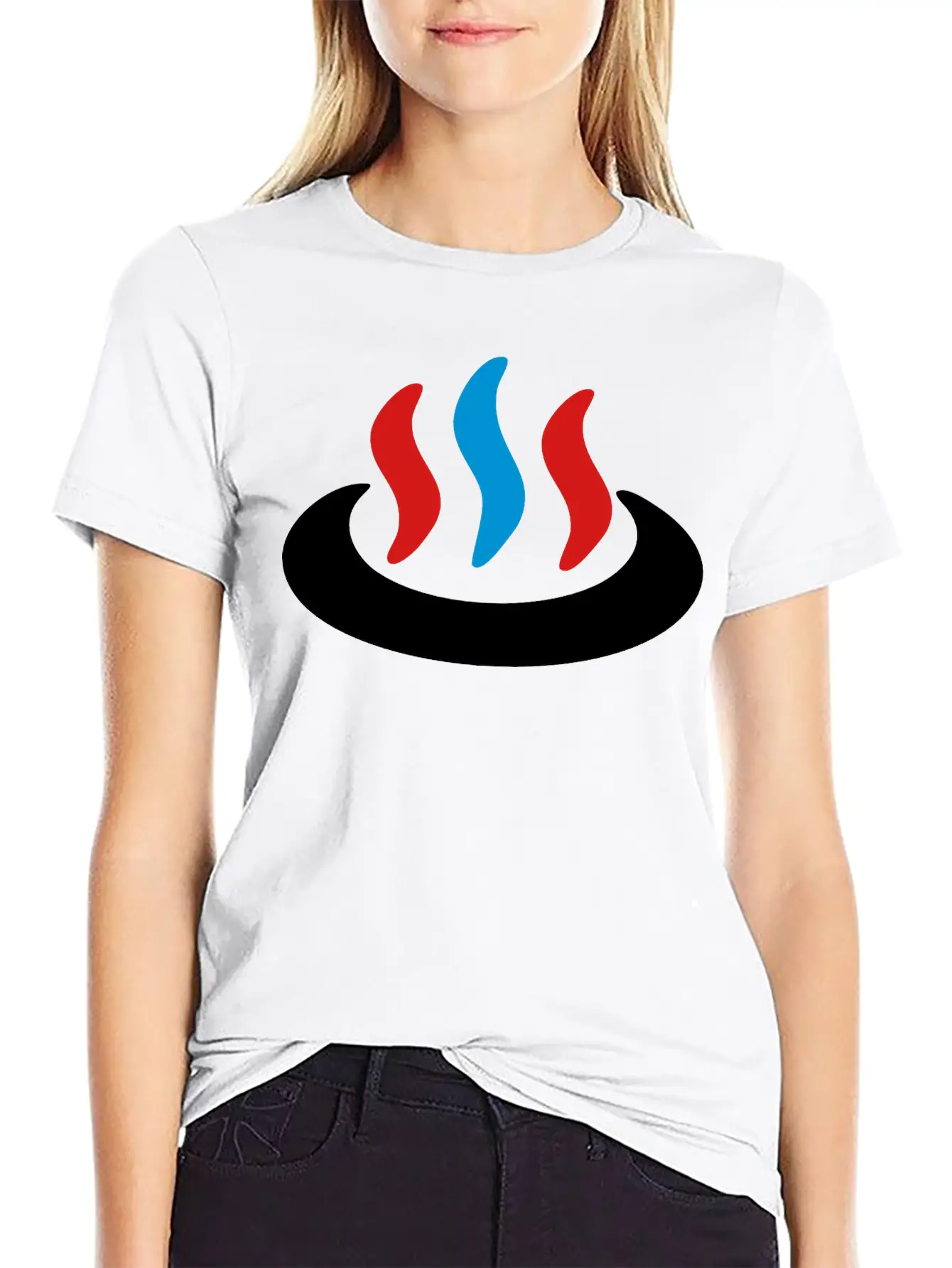 Onsen ? Hot Spring ÎÂȪ Japanese Sign Basic Graphic T-Shirt ¨C Daily Comfort In Soft Cotton