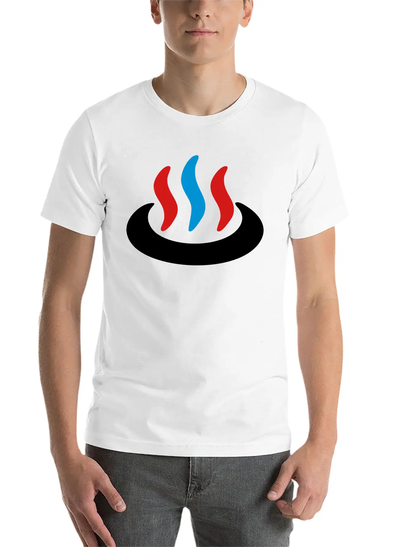 Onsen ? Hot Spring ÎÂȪ Japanese Sign Basic Graphic T-Shirt ¨C Daily Comfort In Soft Cotton