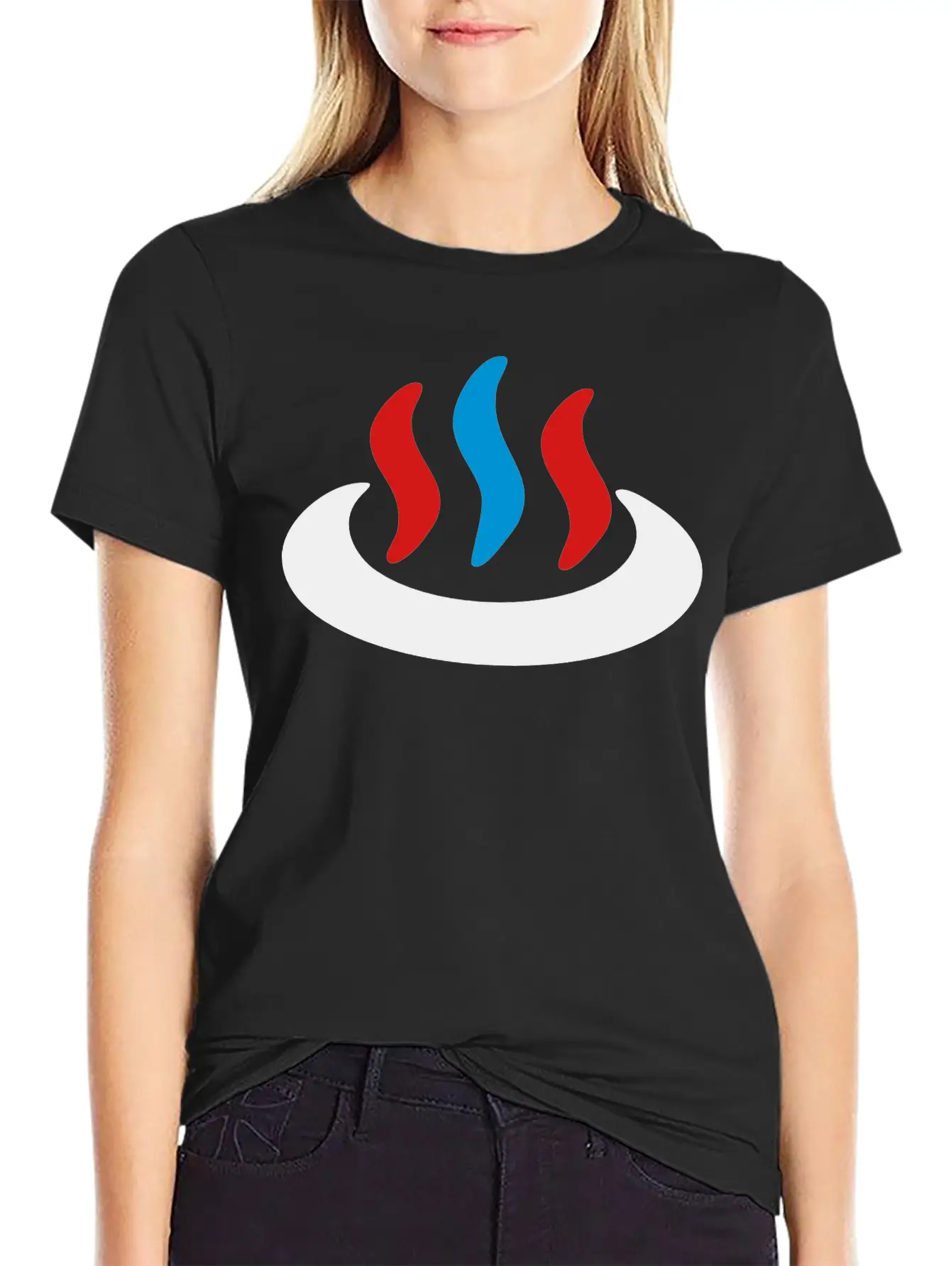 Onsen ? Hot Spring ÎÂȪ Japanese Sign Basic Graphic T-Shirt ¨C Daily Comfort In Soft Cotton