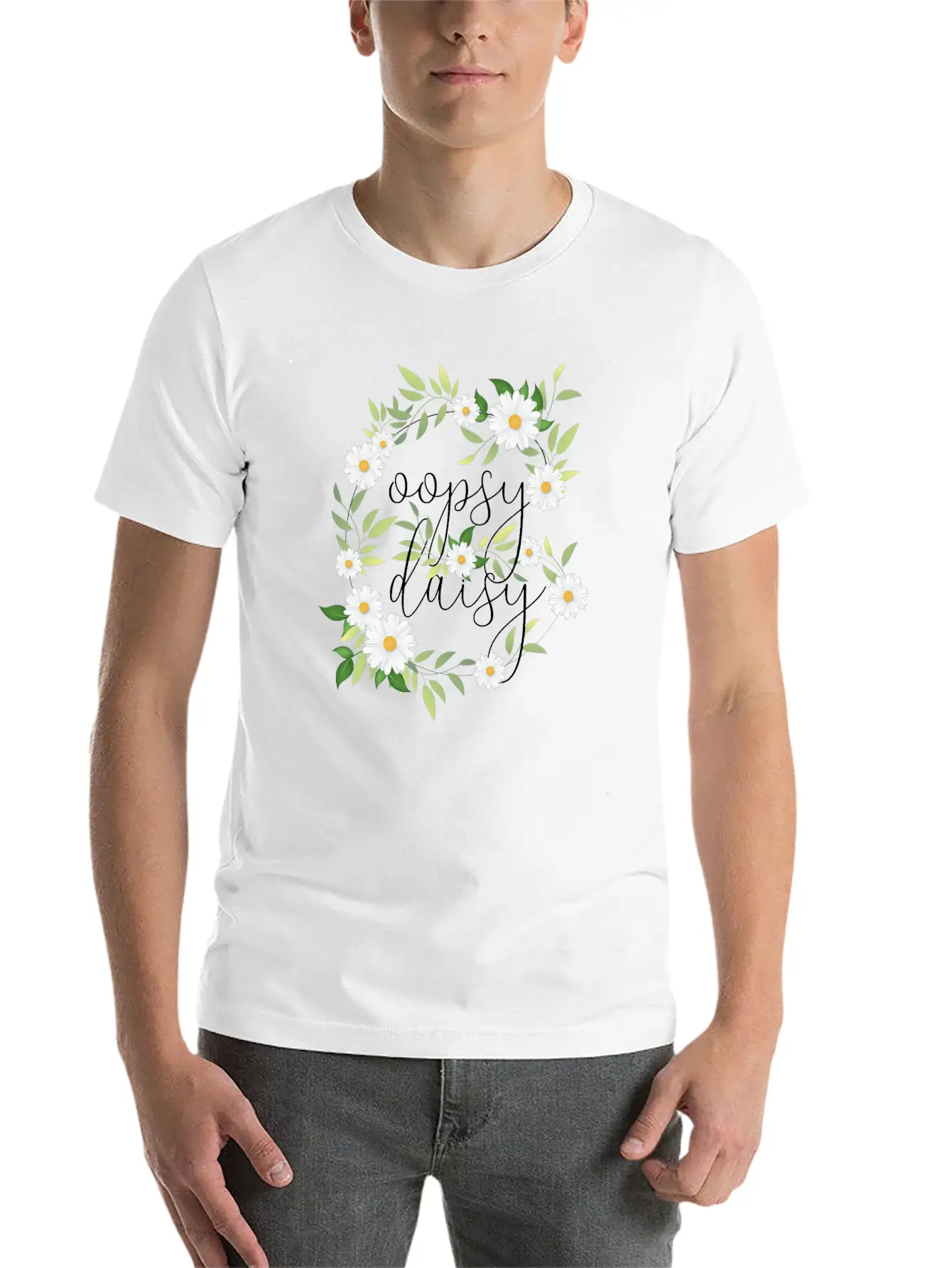 Oopsy Daisy Essential Cotton Tee For Daily Outfits ¨C Unisex Style