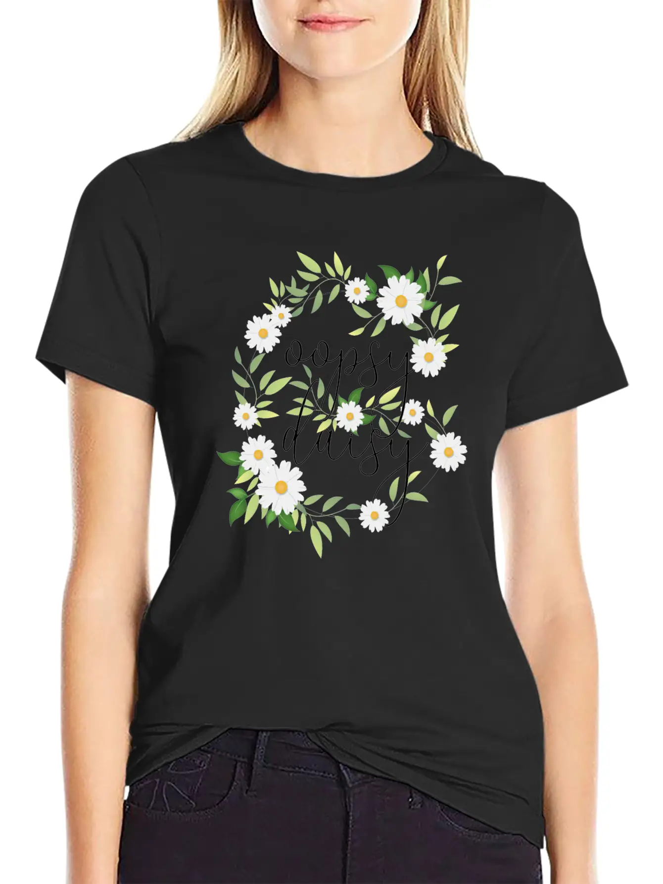 Oopsy Daisy Essential Cotton Tee For Daily Outfits ¨C Unisex Style