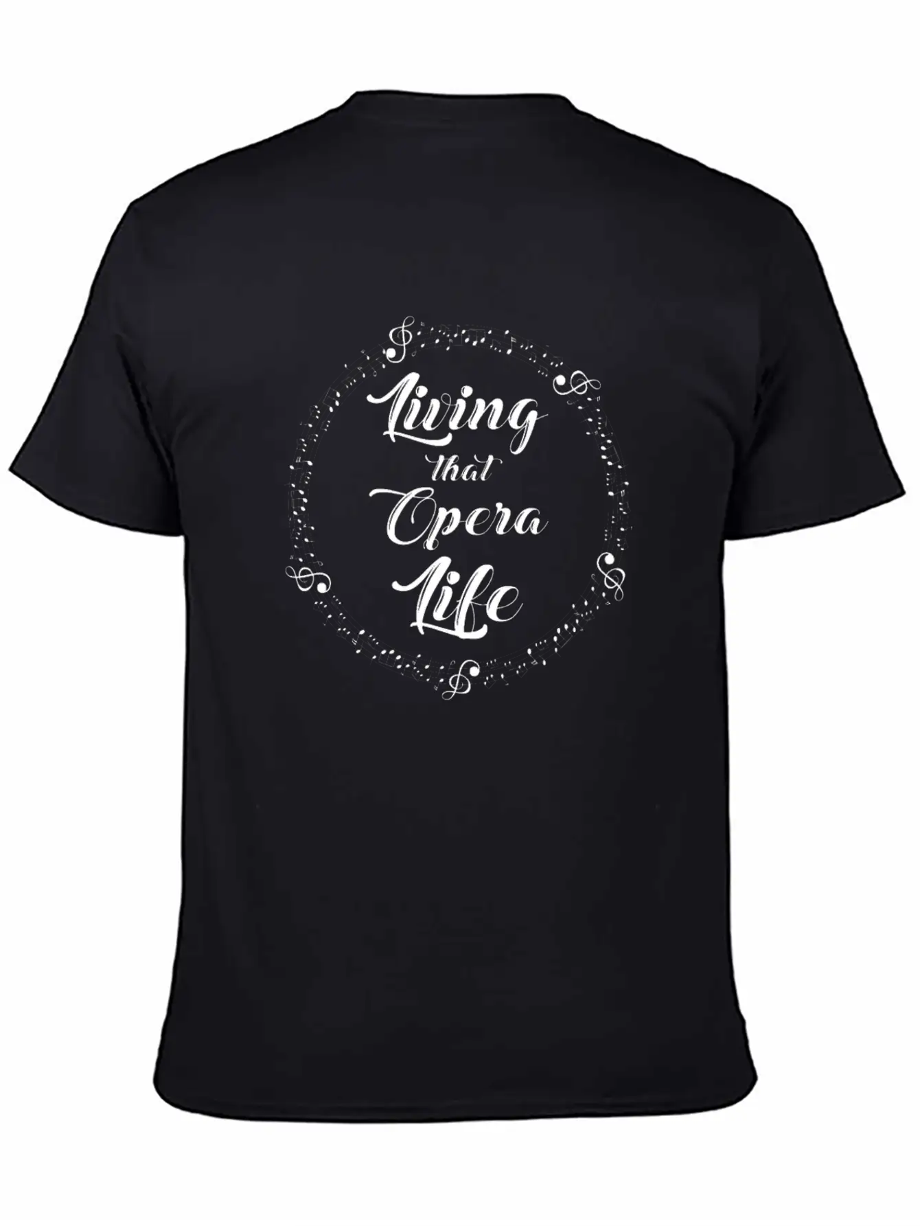 Opera Singer Vocalist Life Choir Show Basic Graphic T-Shirt ¨C Daily Comfort In Soft Cotton