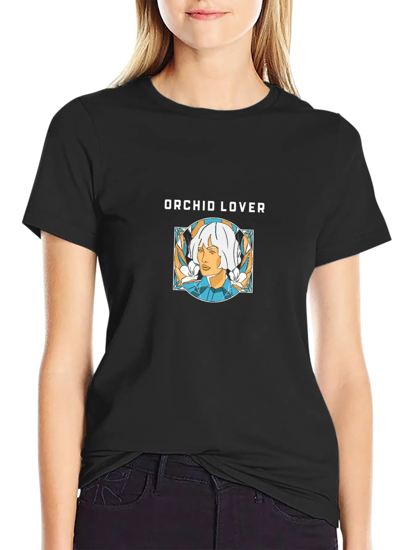 Orchid Lover Soft Cotton Short Sleeve Tee ¨C Unisex Wardrobe Staple
