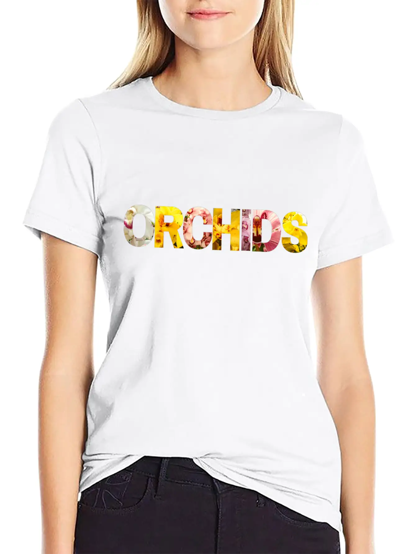 Orchids Soft Cotton Short Sleeve Tee ¨C Unisex Wardrobe Staple