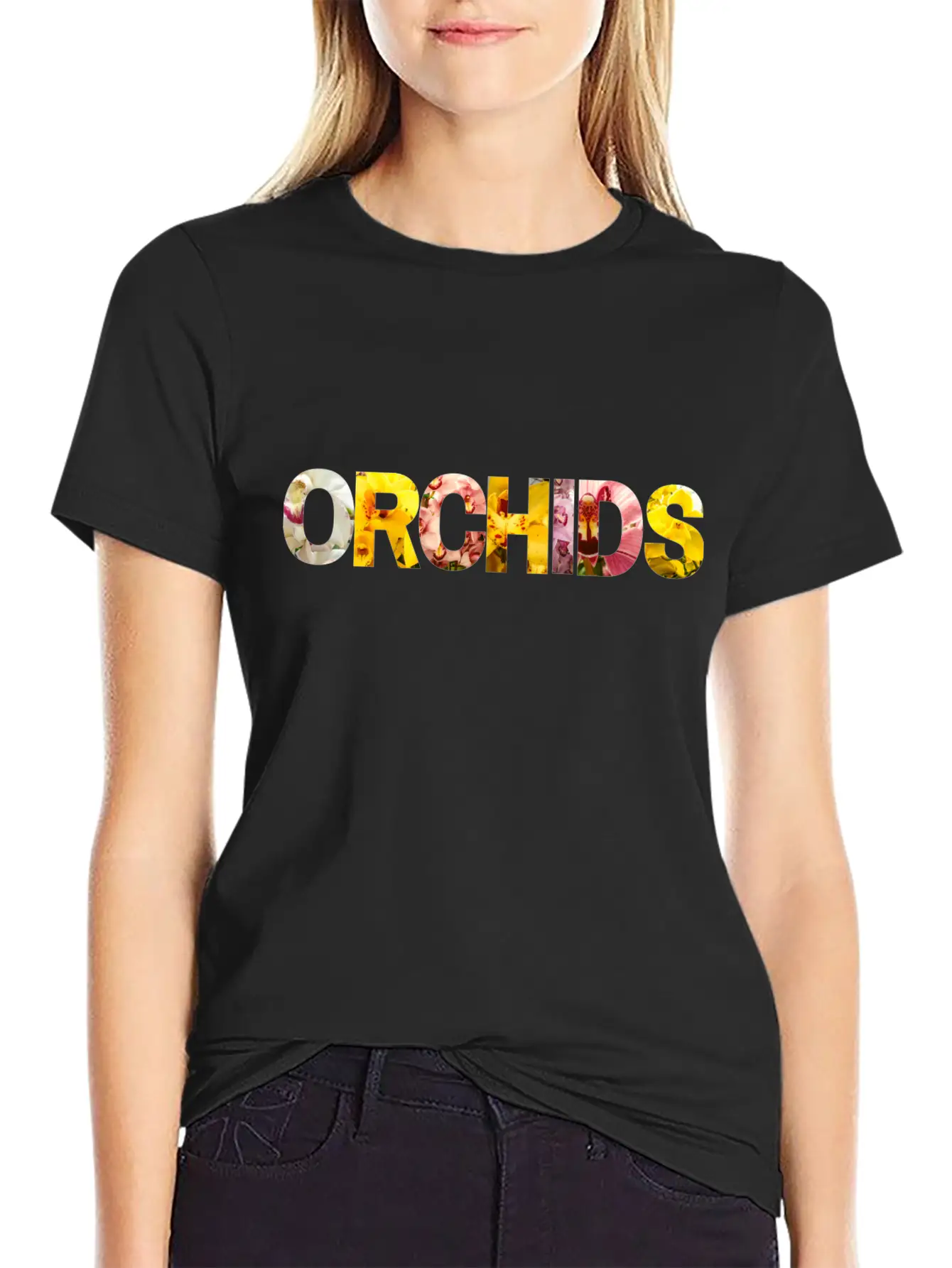 Orchids Soft Cotton Short Sleeve Tee ¨C Unisex Wardrobe Staple