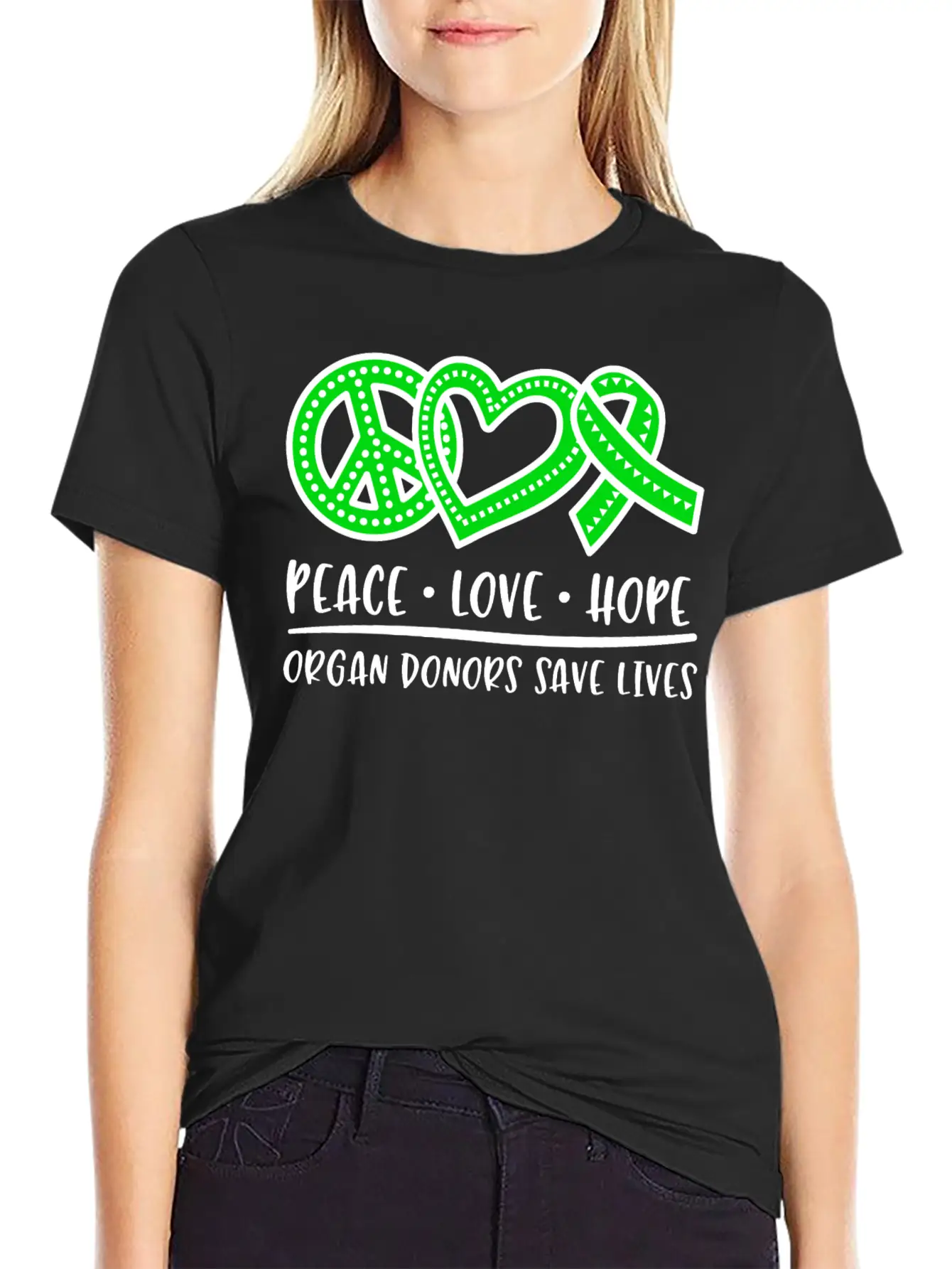 Organ Donation Awareness, Organ Donor Basic Graphic T-Shirt ¨C Daily Comfort In Soft Cotton